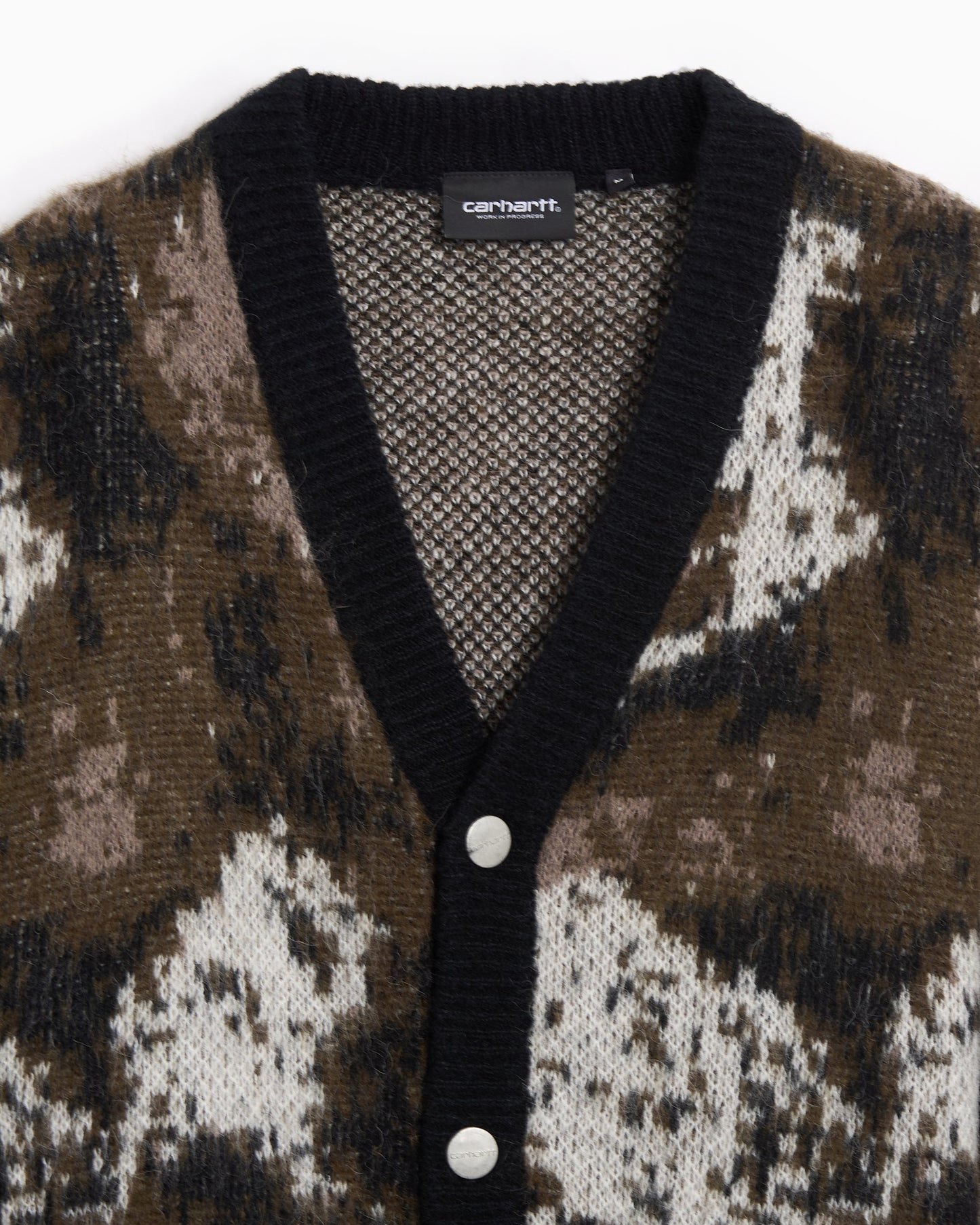 Cardigan Carhartt WIP Merlin Wild Dog Jacquard para mujer