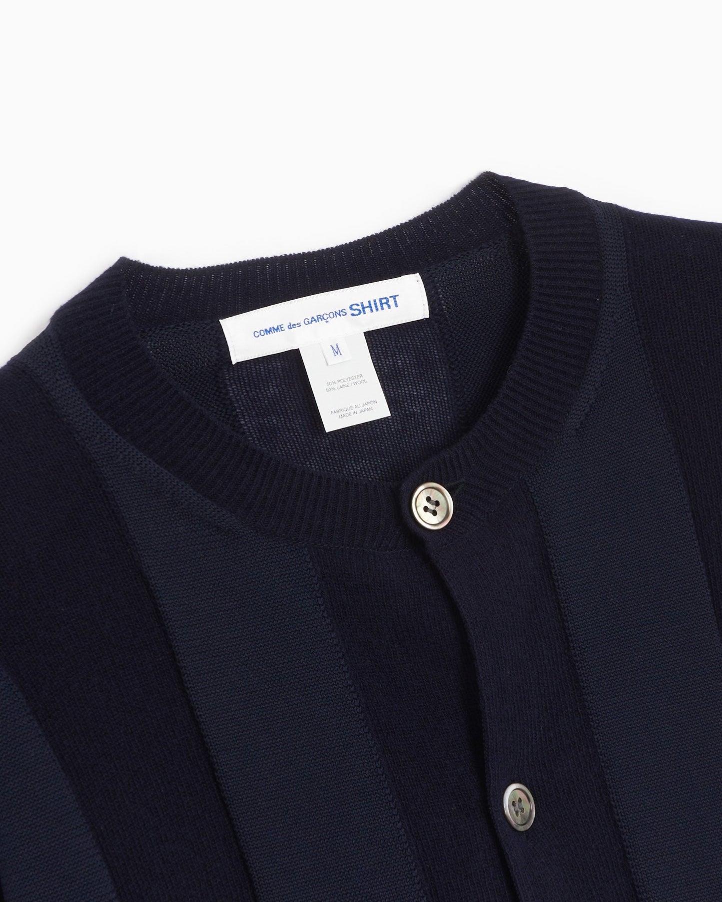Chaqueta Comme Des Garçons Shirt Men's Knit Cardigan para hombre