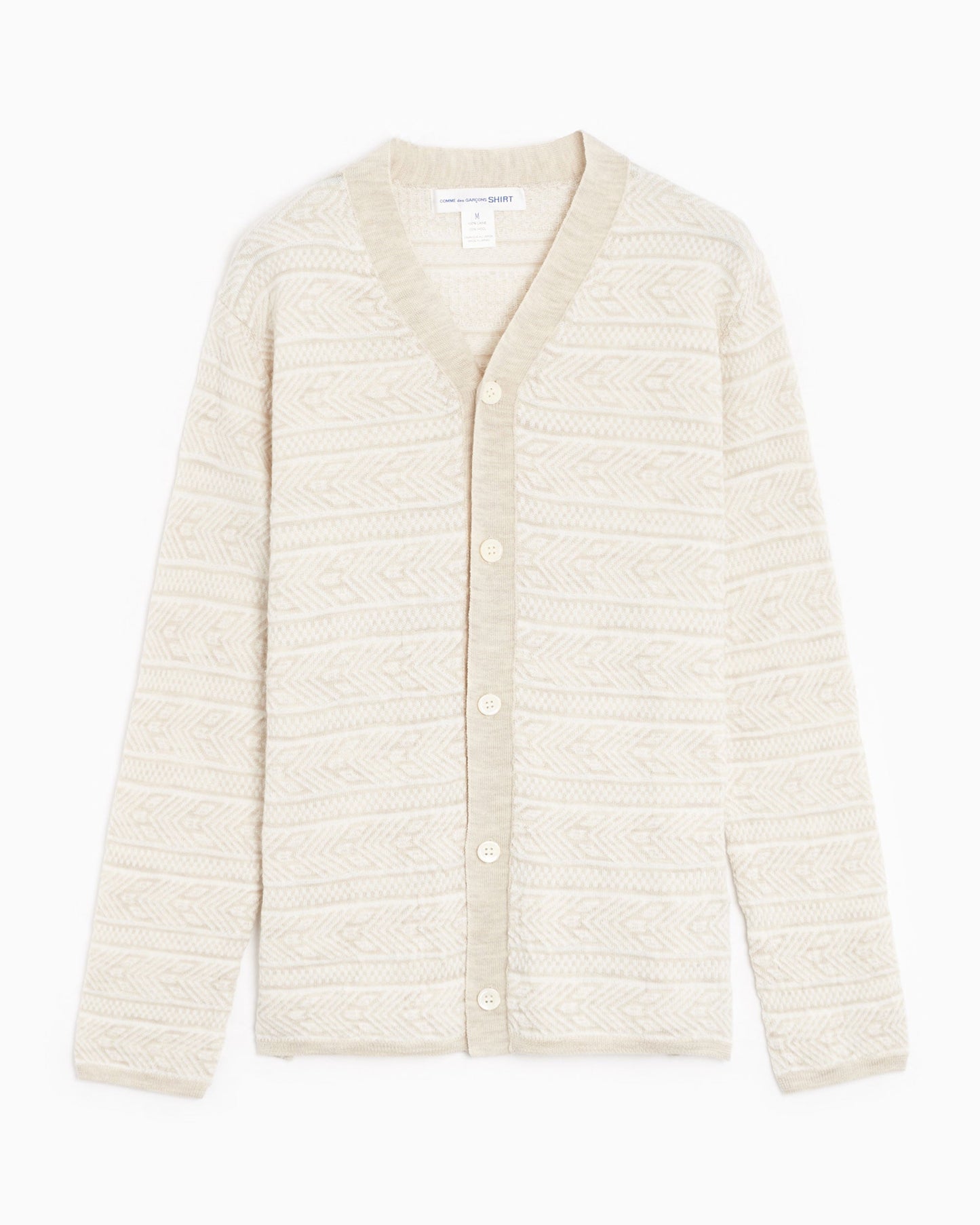 Chaqueta Comme Des Garçons Shirt Men's Knit Cargidan para hombre