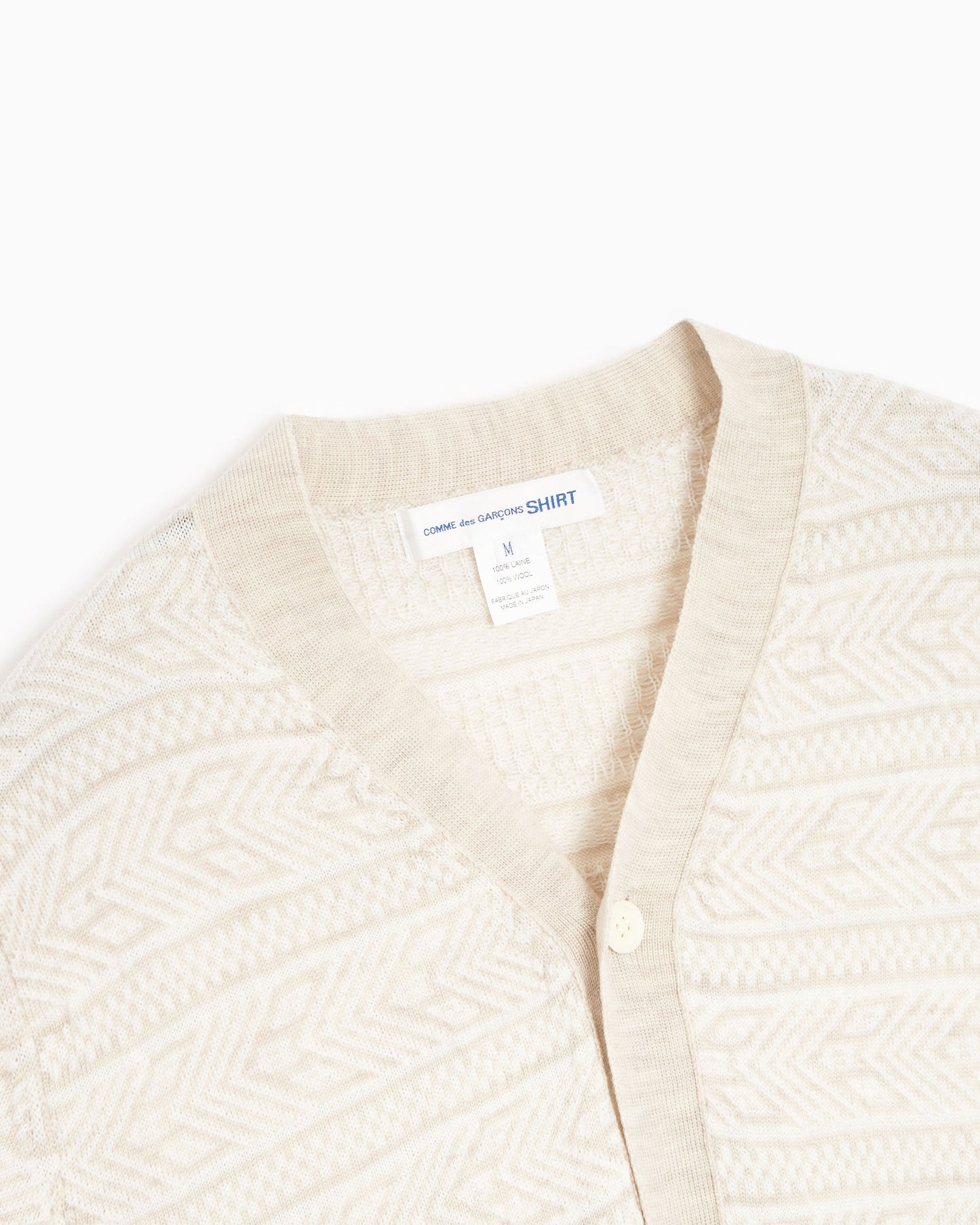 Chaqueta Comme Des Garçons Shirt Men's Knit Cargidan para hombre