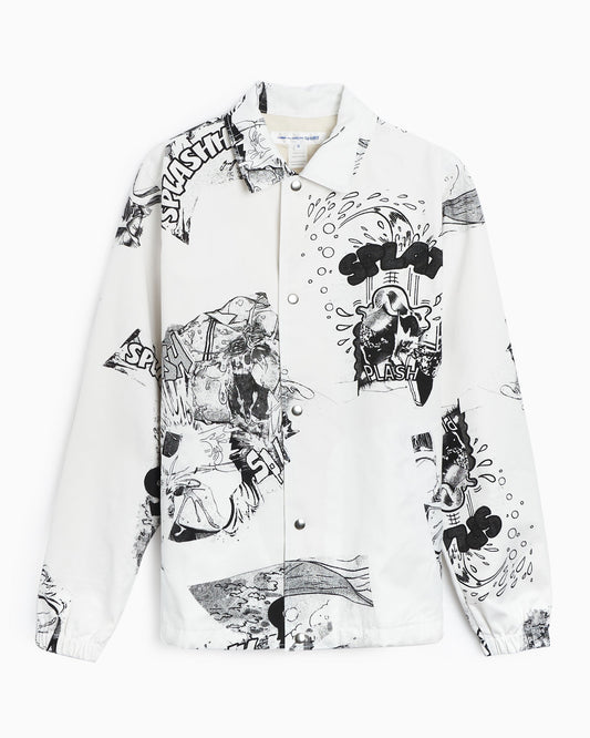 Sobrecamisa Comme Des Garçons Shirt x Christian Marclay Men's Woven Jacket para hombre