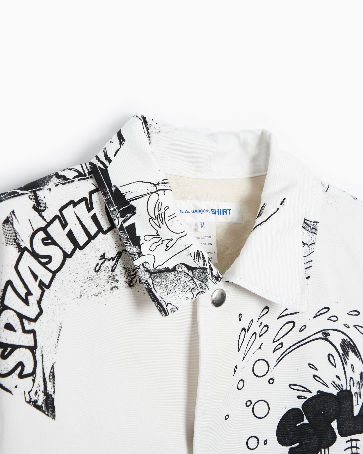 Sobrecamisa Comme Des Garçons Shirt x Christian Marclay Men's Woven Jacket para hombre