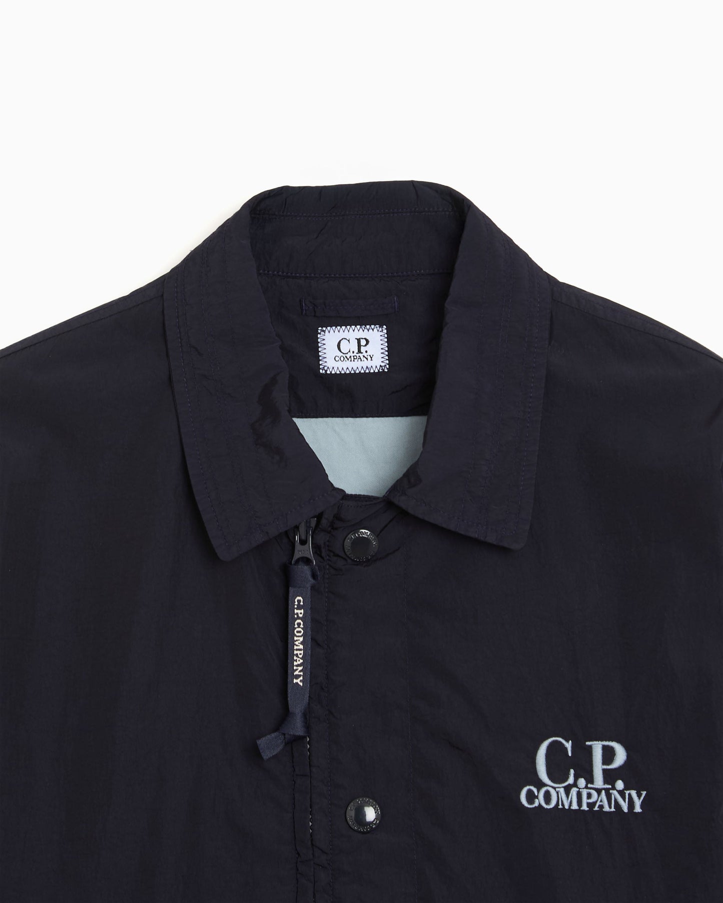 Sobrecamisa bordado CP Company Chrome-R para hombre