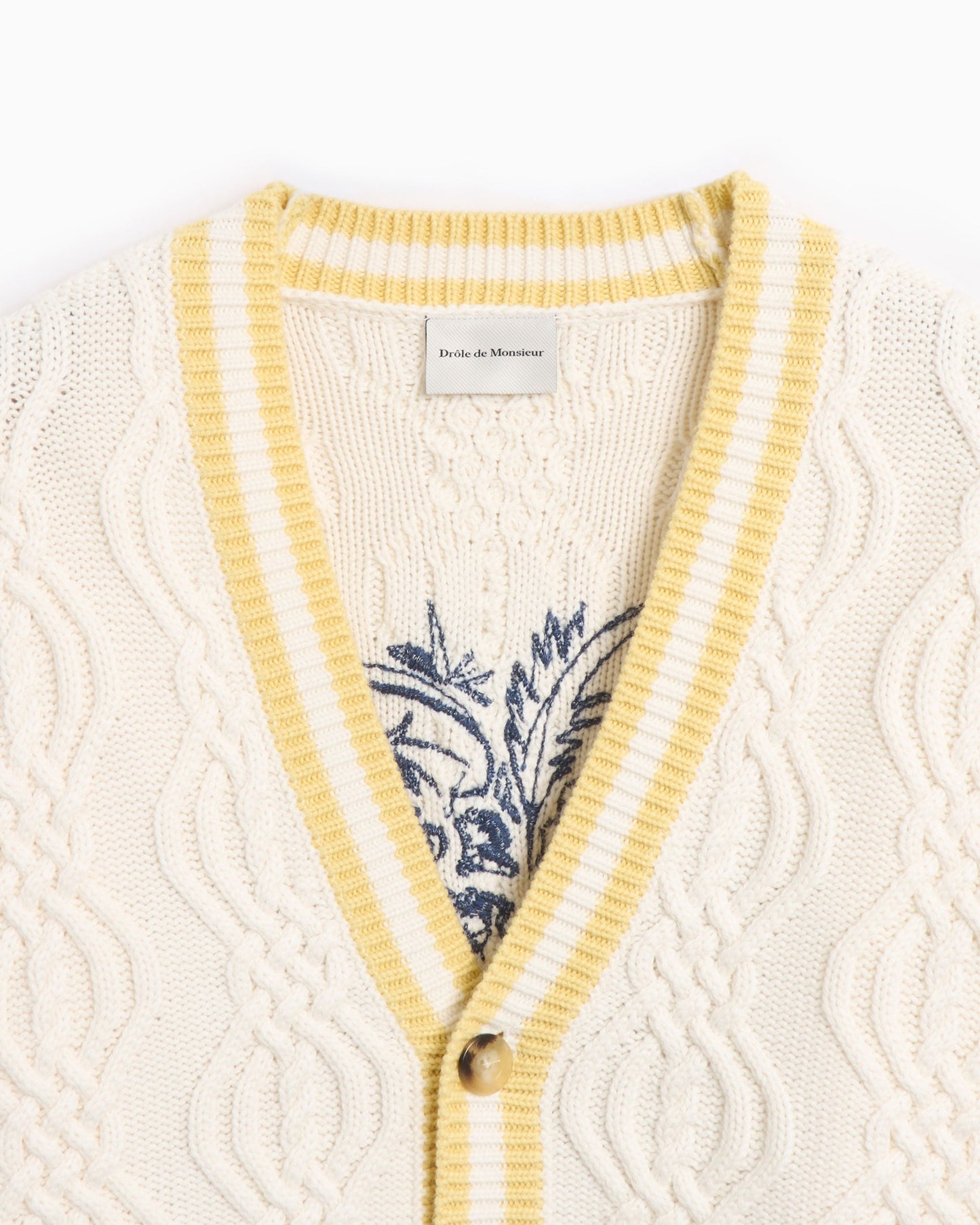 Cardigan Relaxed Drôle de Monsieur Medicis Men's Cardigan para hombre