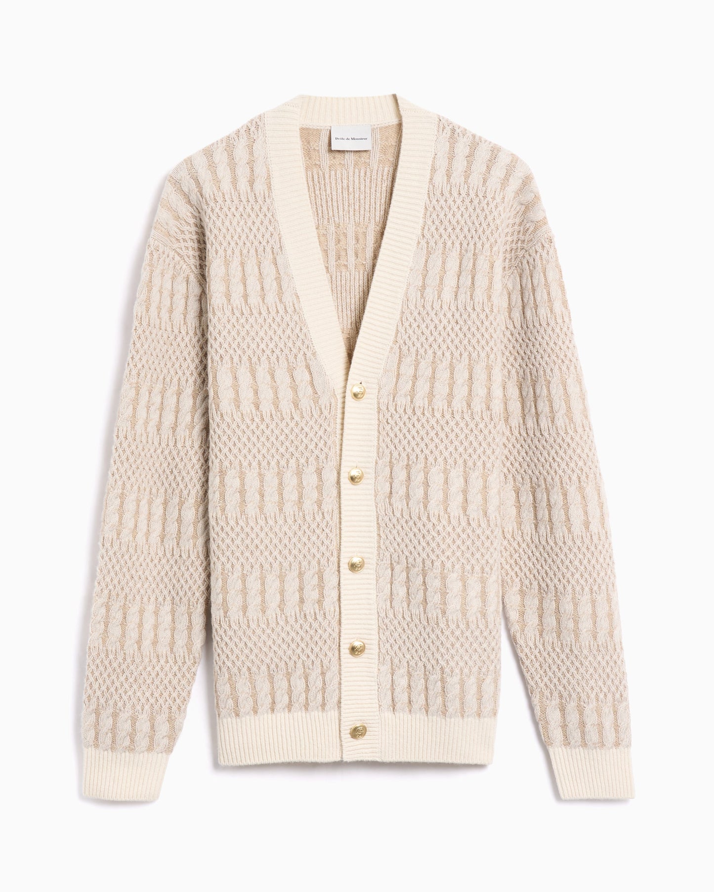 Cardigan Relaxed Drôle de Monsieur para hombre
