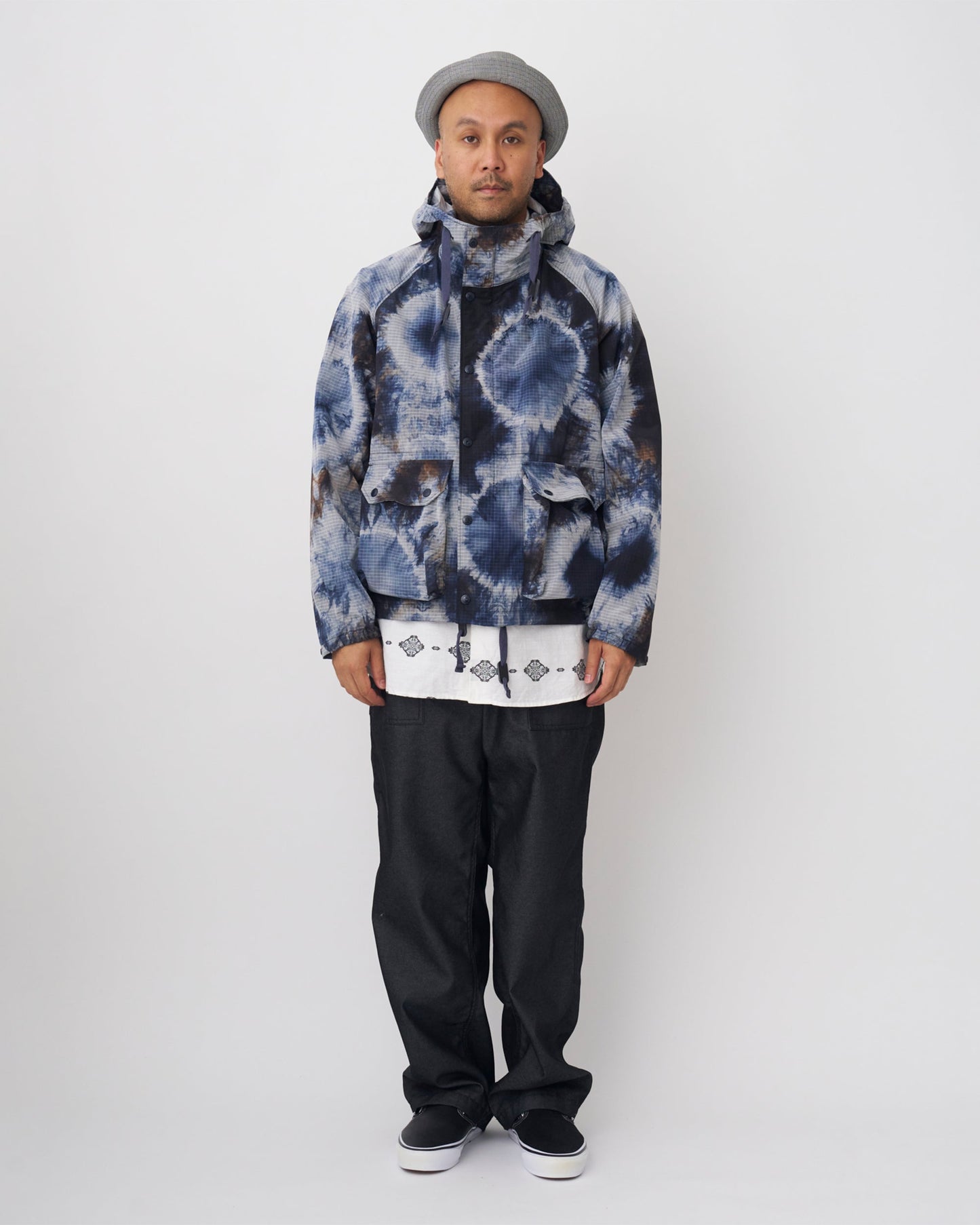 Chaqueta ligera con gráfico Relaxed Engineered Garments LT para hombre