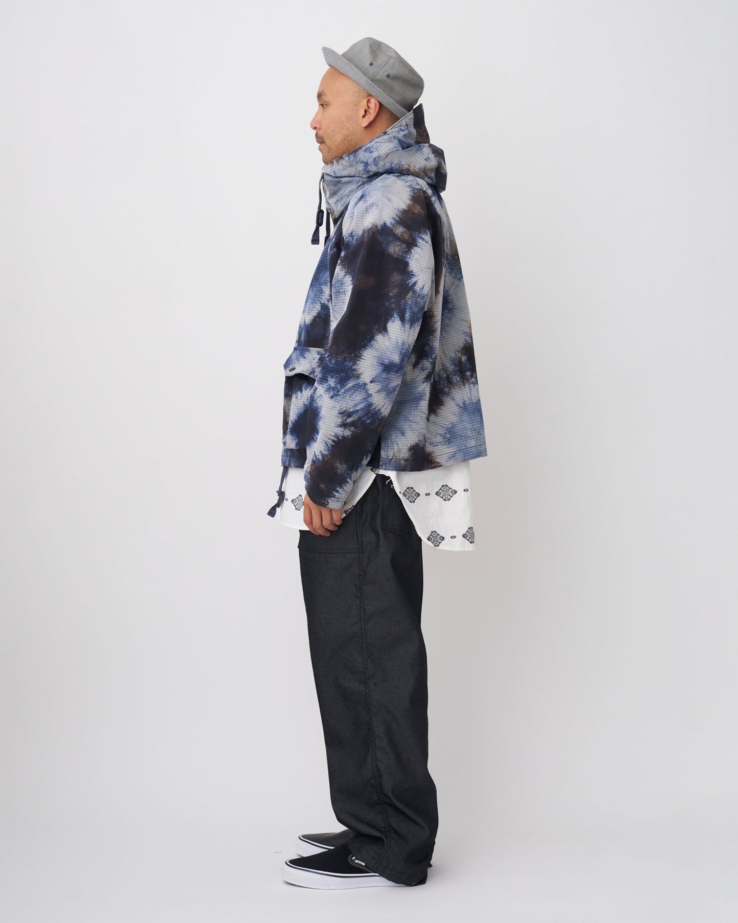 Chaqueta ligera con gráfico Relaxed Engineered Garments LT para hombre