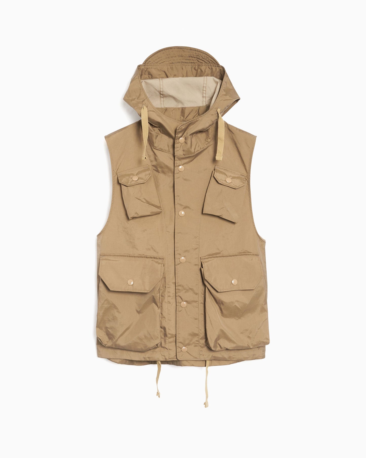 Chaleco Engineered Garments Men's 3 Layers Nyco Cloth Field Vest para hombre