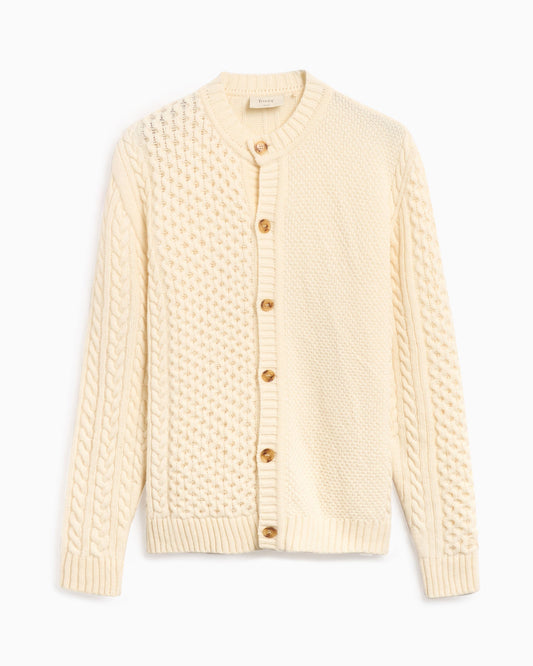 Cardigan forét Hybrid Men's Cable Cardigan para hombre