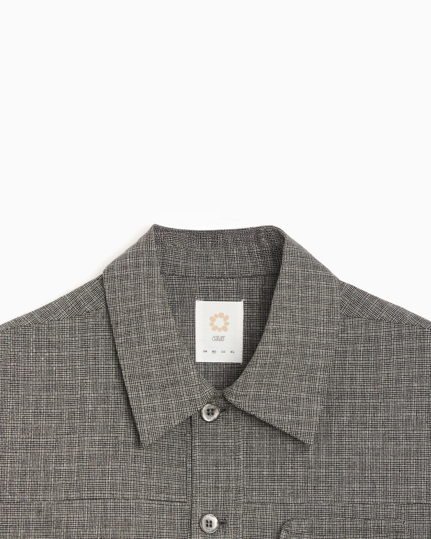 Sobrecamisa de cuadros Boxy gander Pennine Unisex
