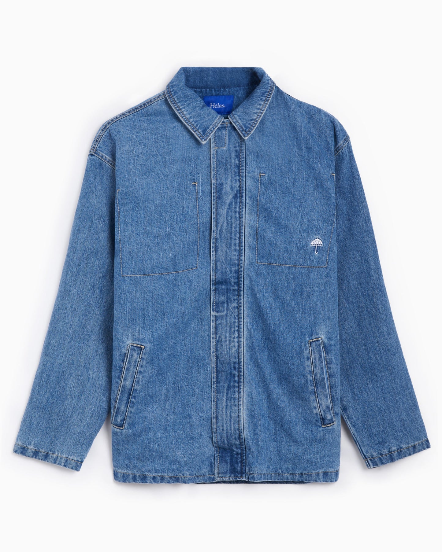 Chaqueta vaquera Relaxed Hélas. Hélas. Men's Denim Padded Jacket para hombre