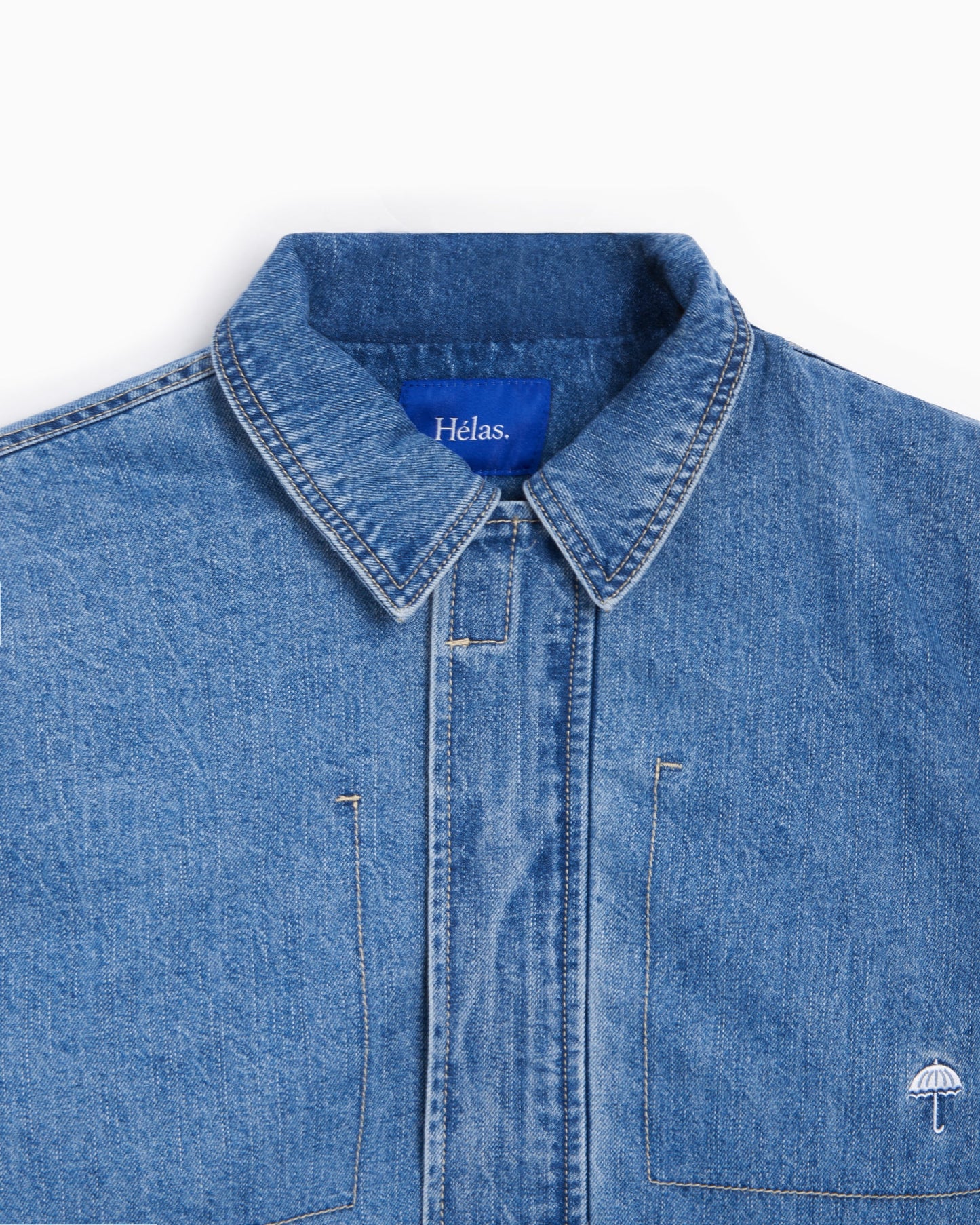 Chaqueta vaquera Relaxed Hélas. Hélas. Men's Denim Padded Jacket para hombre