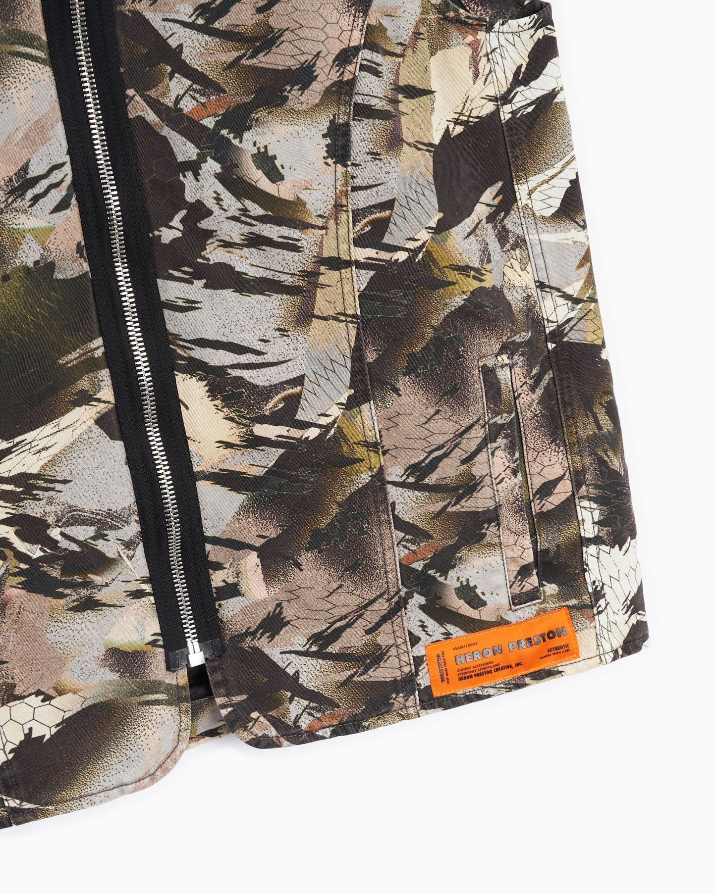 Chaleco Heron Preston Camo Military Men's Vest para hombre