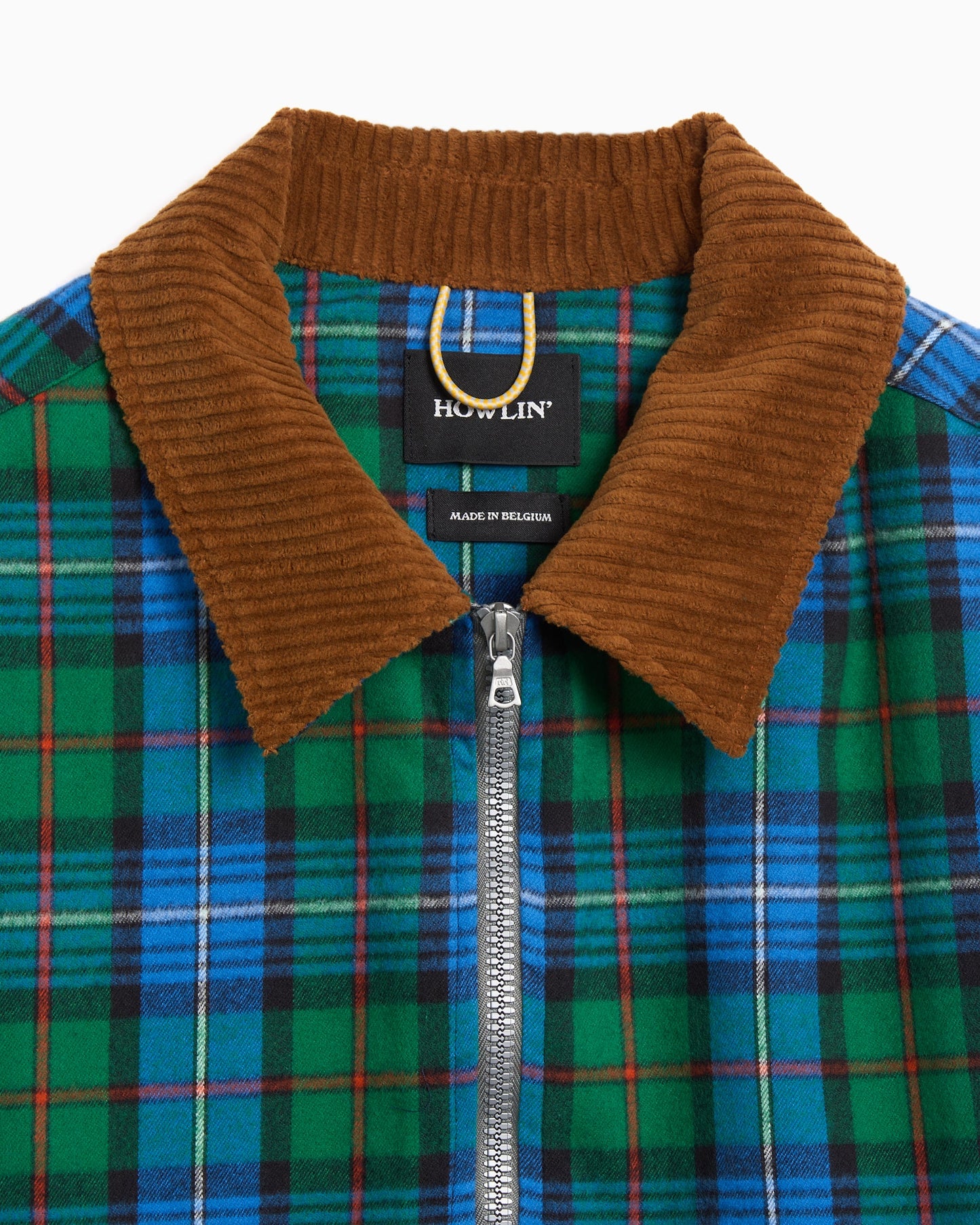 Chaqueta ligera de cuadros Boxy Howlin' Swing para hombre