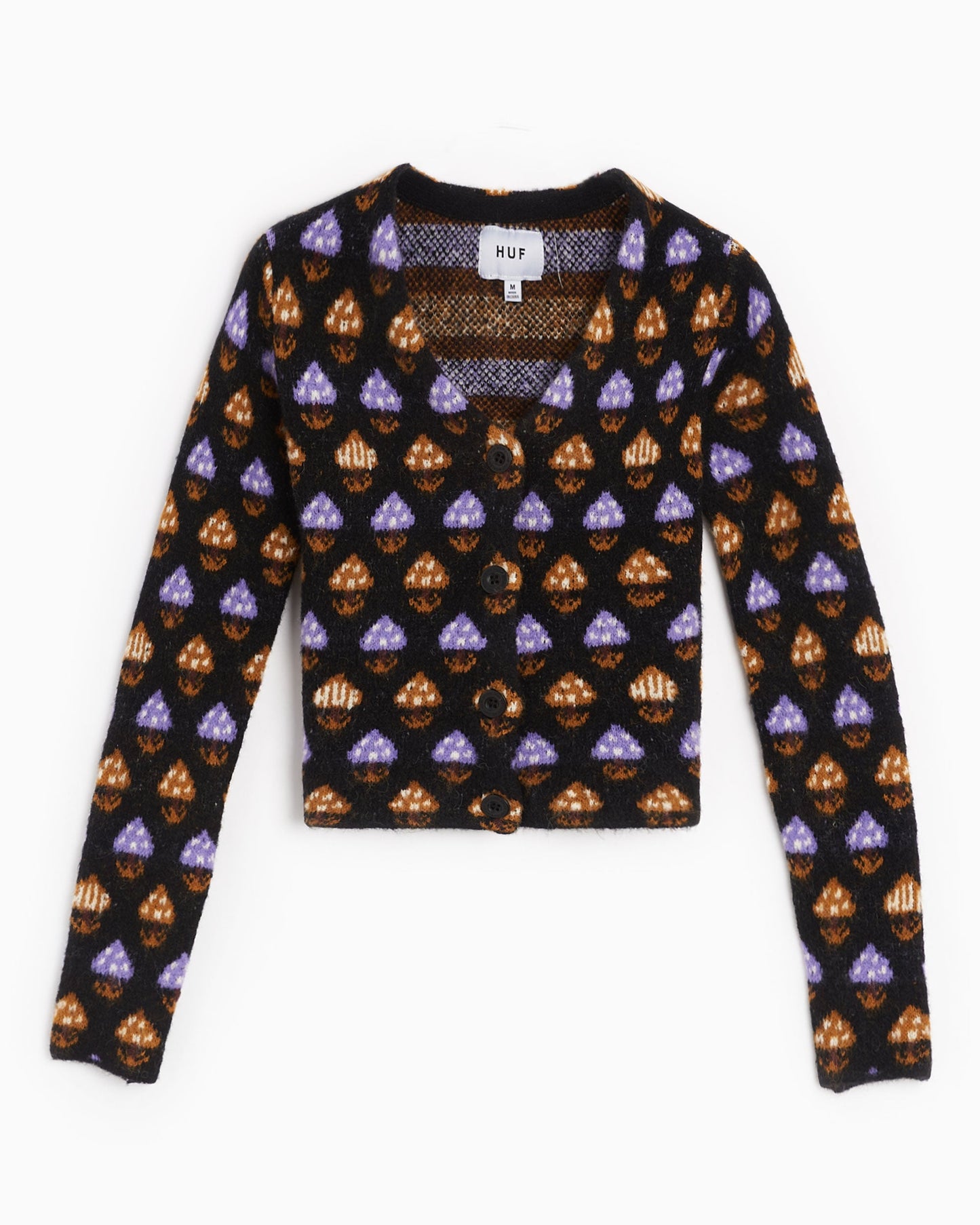 Cardigan HUF Shroom Women's Cropped Cardigan para mujer