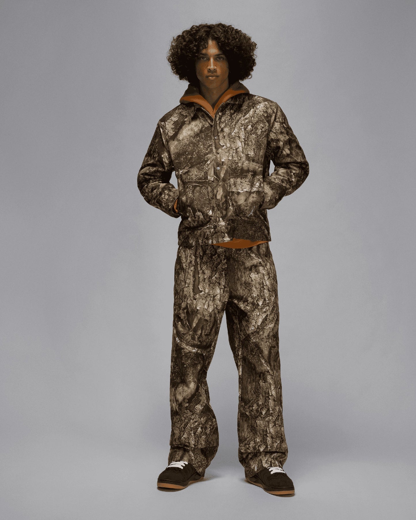 Chaqueta ligera camuflaje Relaxed Jordan Brooklyn Realtree Chicago para hombre