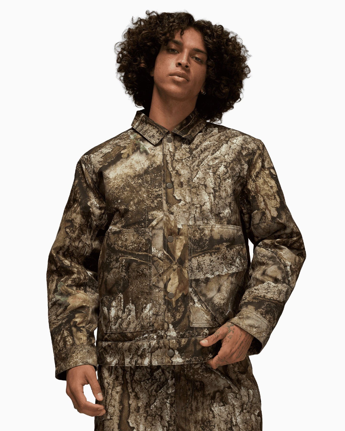 Chaqueta ligera camuflaje Relaxed Jordan Brooklyn Realtree Chicago para hombre