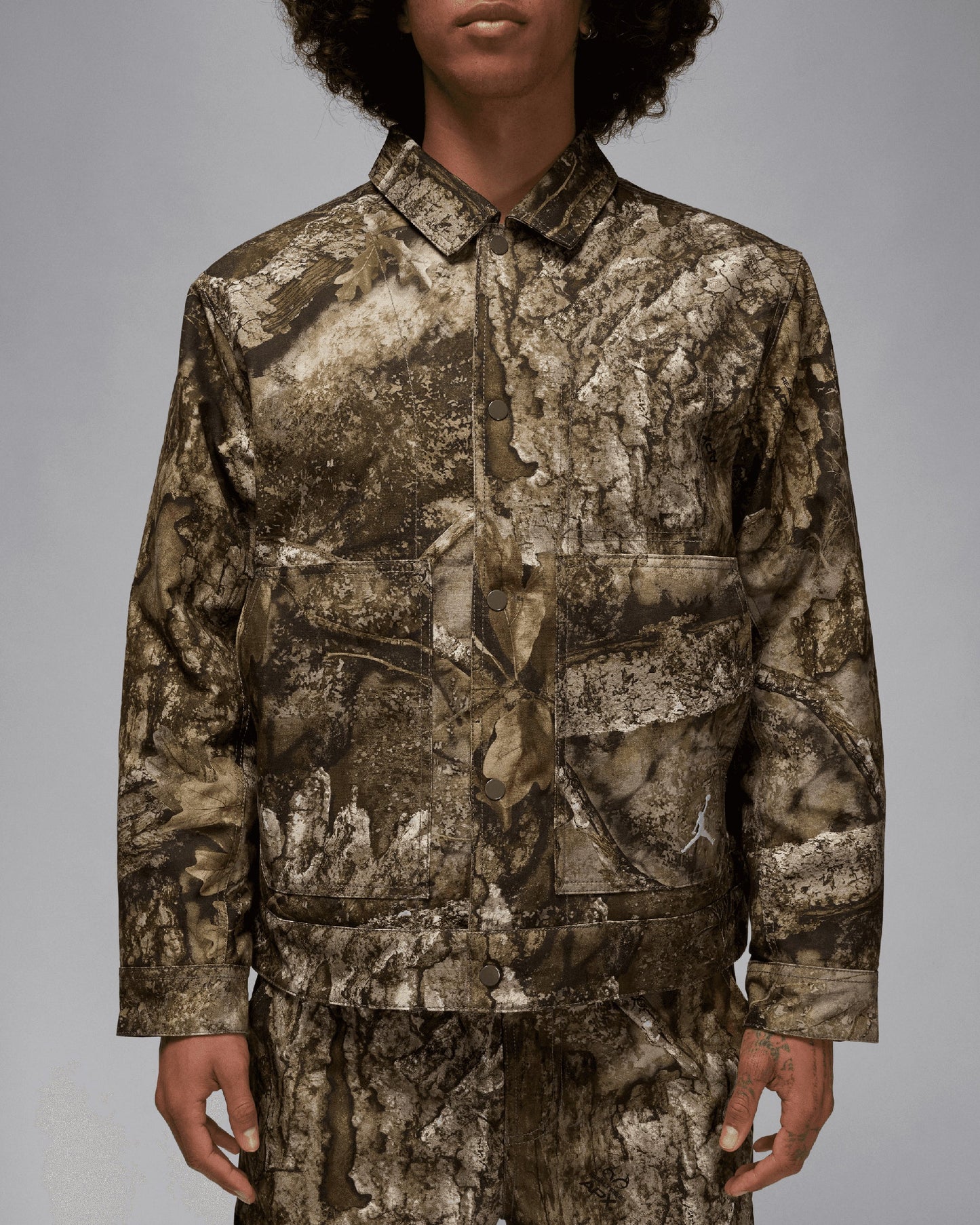 Chaqueta ligera camuflaje Relaxed Jordan Brooklyn Realtree Chicago para hombre