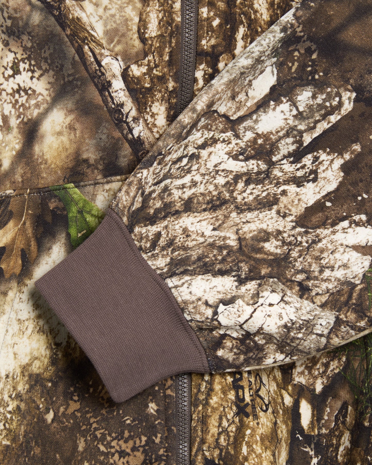 Chaqueta ligera camuflaje Crop hojas Jordan Brooklyn Realtree Fleece para mujer