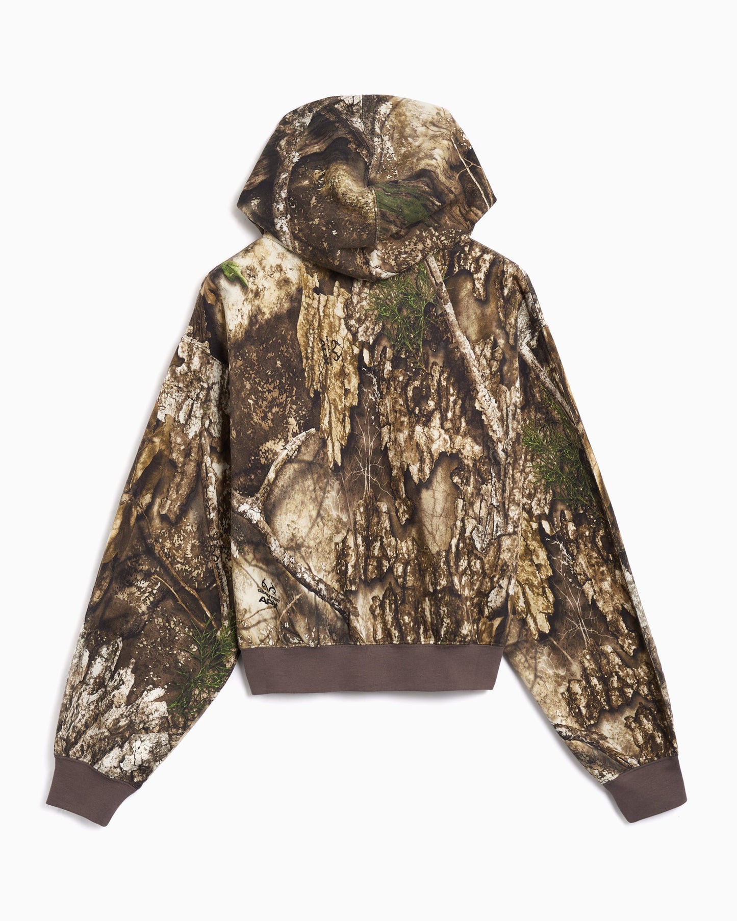 Chaqueta ligera camuflaje Crop hojas Jordan Brooklyn Realtree Fleece para mujer