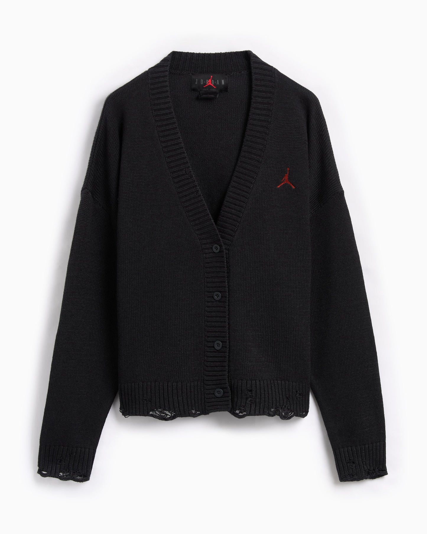 Cardigan Jordan Distressed Women's Knit Cardigan para mujer