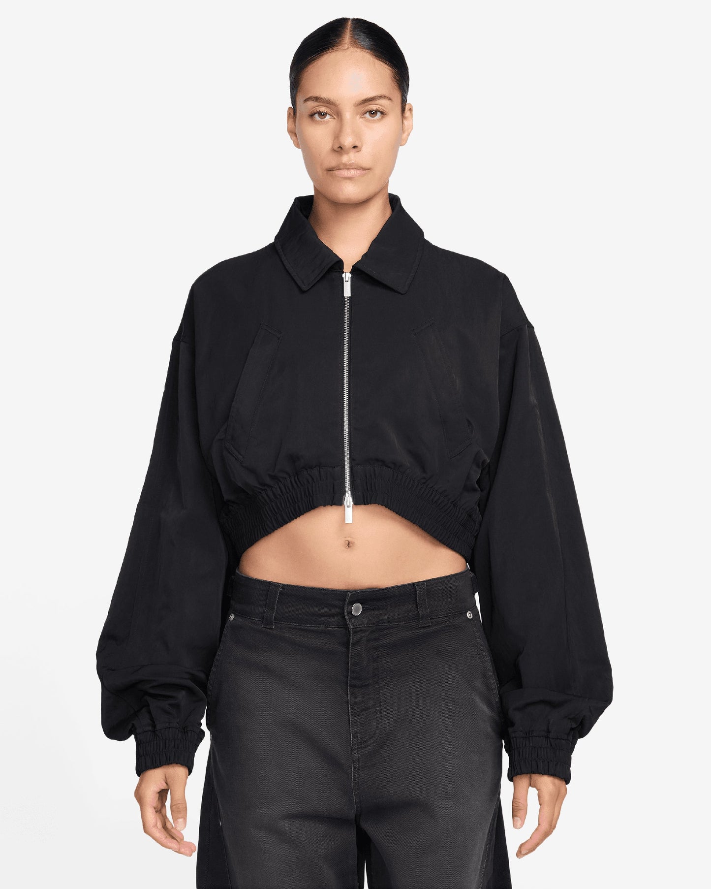 Chaqueta ligera Crop Jordan Flight para mujer