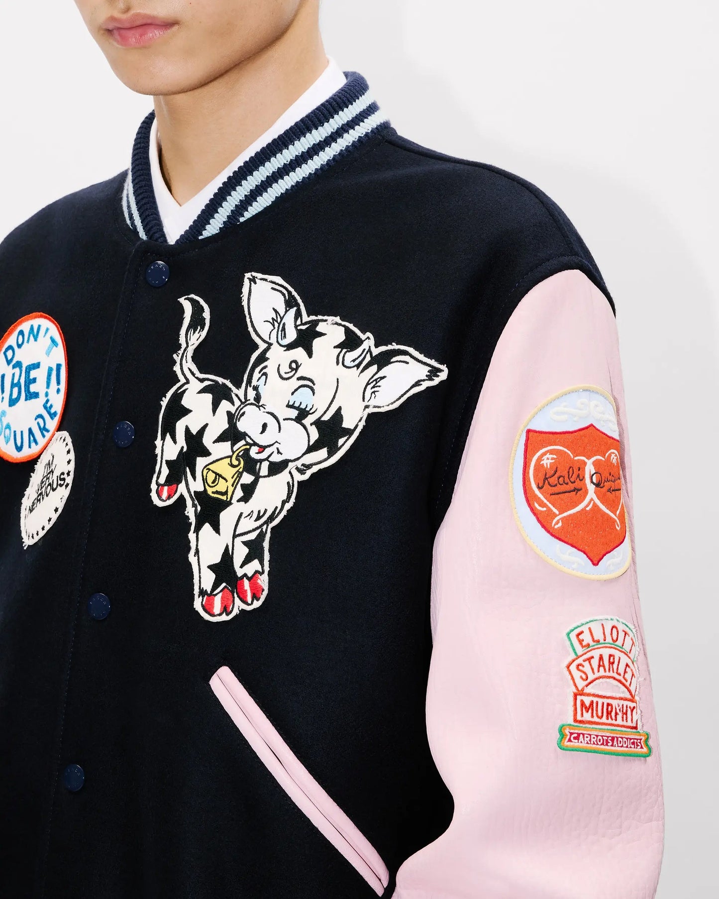 Bomber bordado Boxy Kenzo "Badges" para hombre
