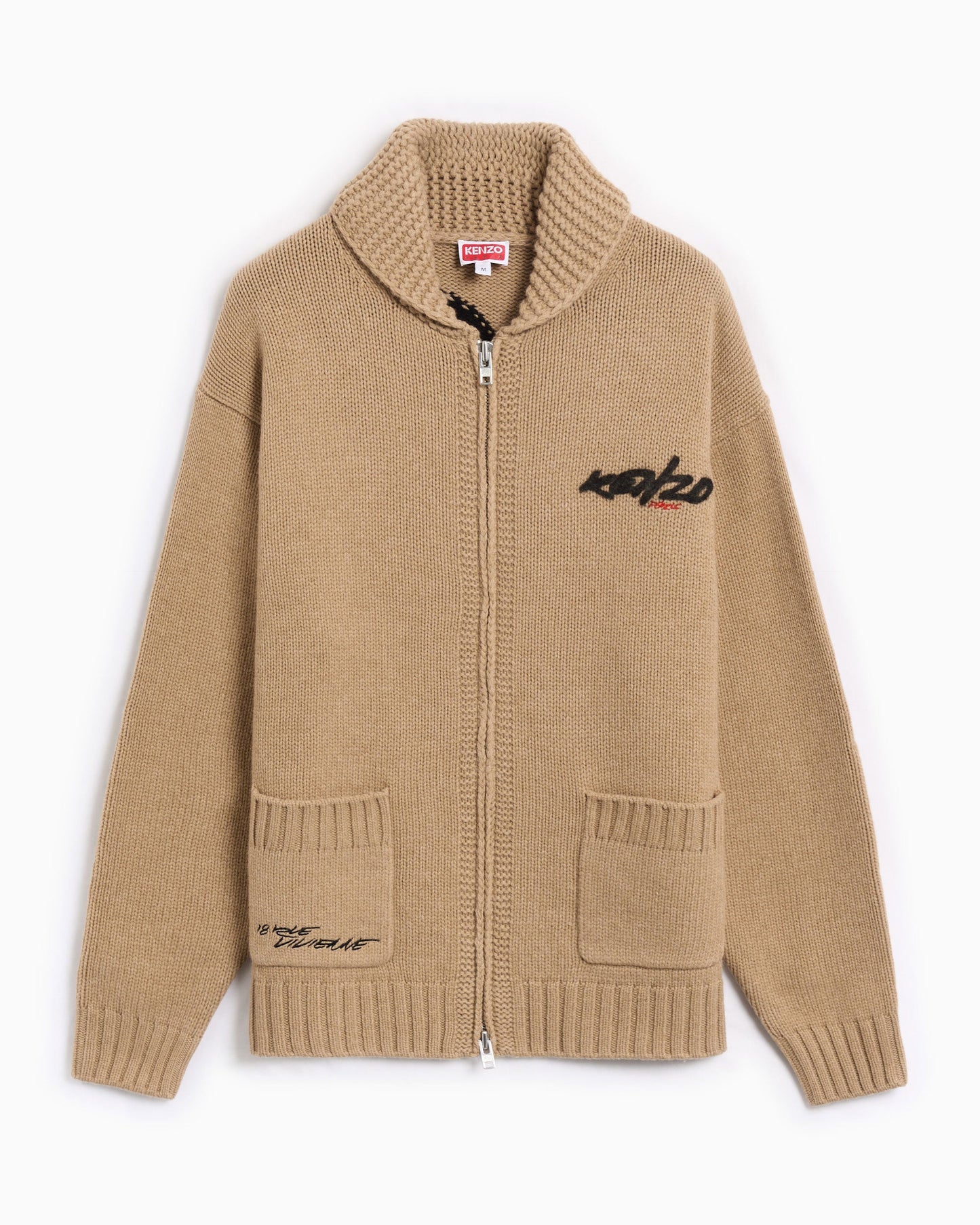 Cardigan Relaxed con cremallera Kenzo Futura RWS para hombre