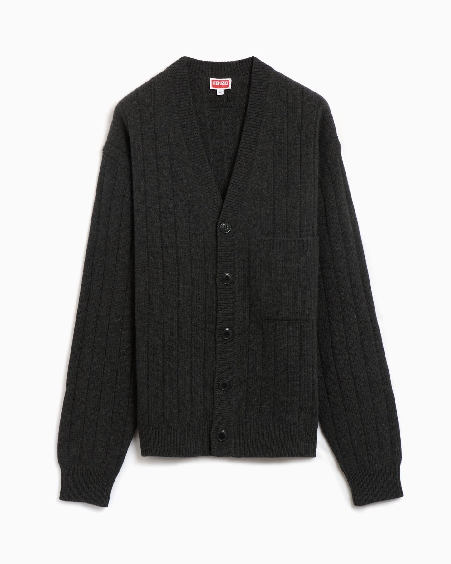 Cardigan Kenzo Men's Embroidered Wool Cashmere Cardigan para hombre