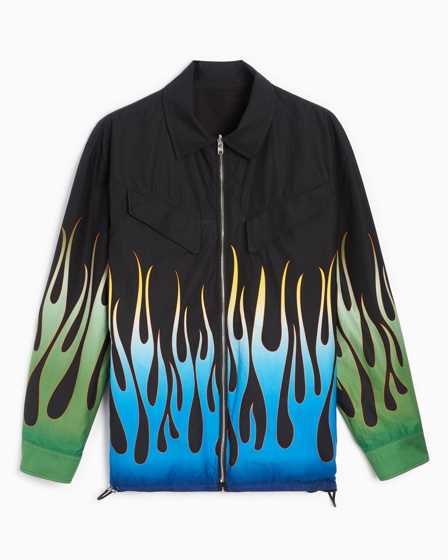 Cortavientos Kenzo Men's Flame Print Reversible Jacket para hombre