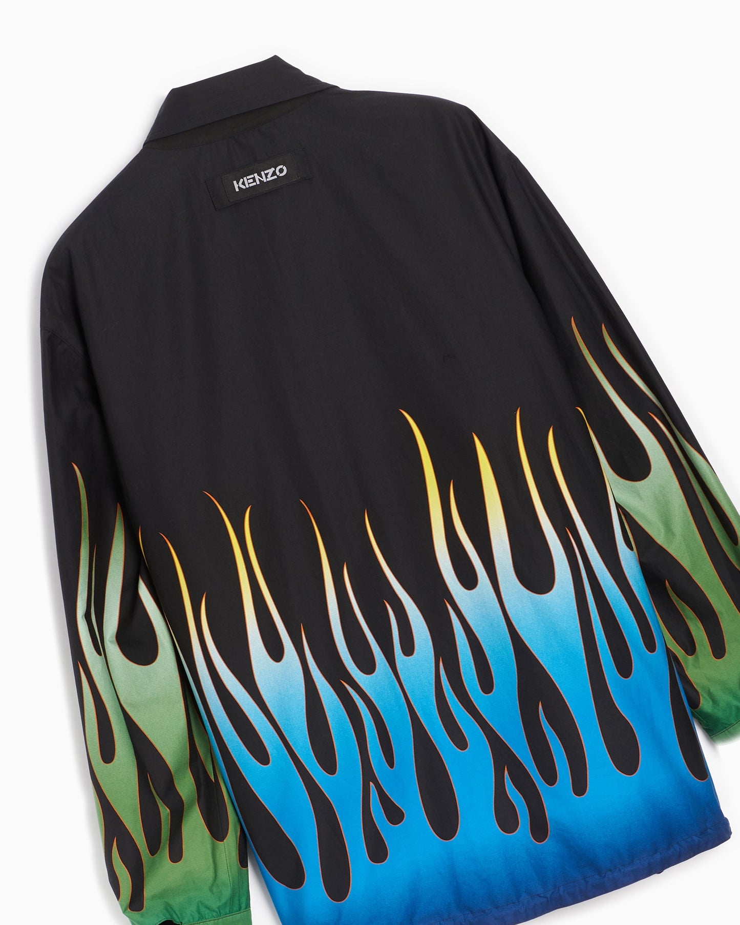 Cortavientos Kenzo Men's Flame Print Reversible Jacket para hombre