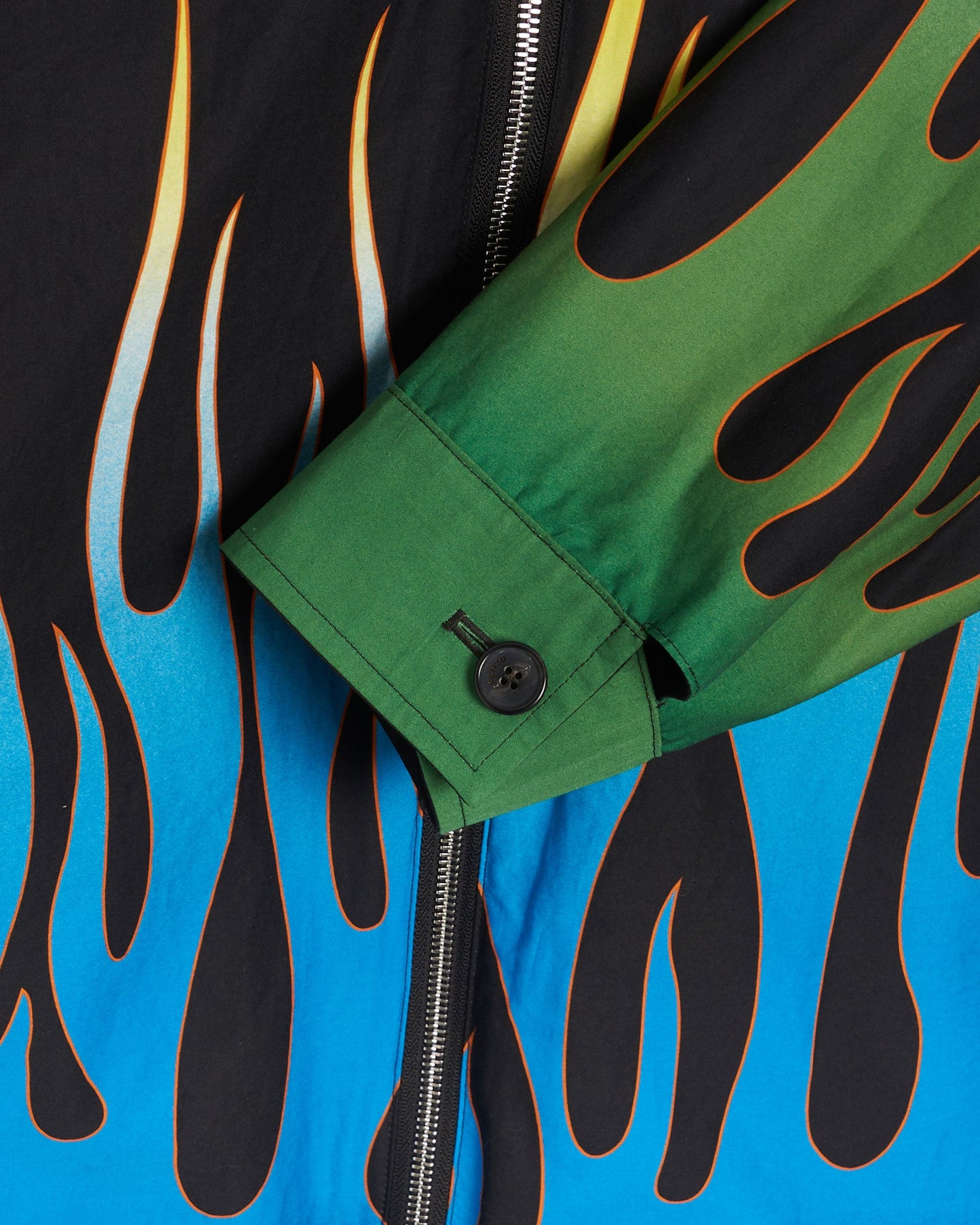Cortavientos Kenzo Men's Flame Print Reversible Jacket para hombre