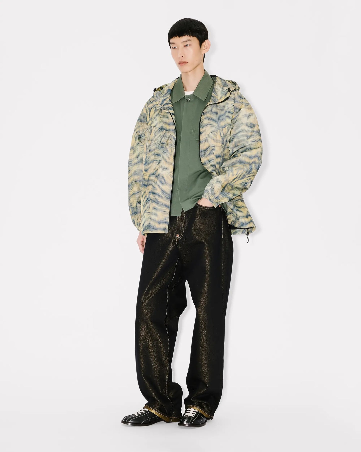 Cortavientos Relaxed Repelente al agua Kenzo Tiger para hombre