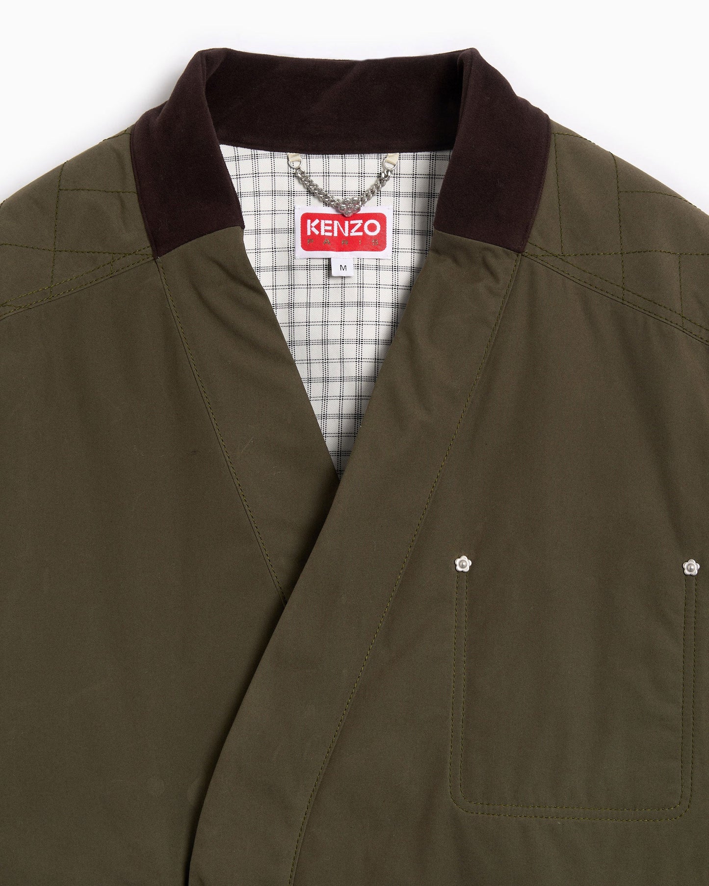 Chaqueta ligera Oversize Kenzo Weave Kimono para hombre
