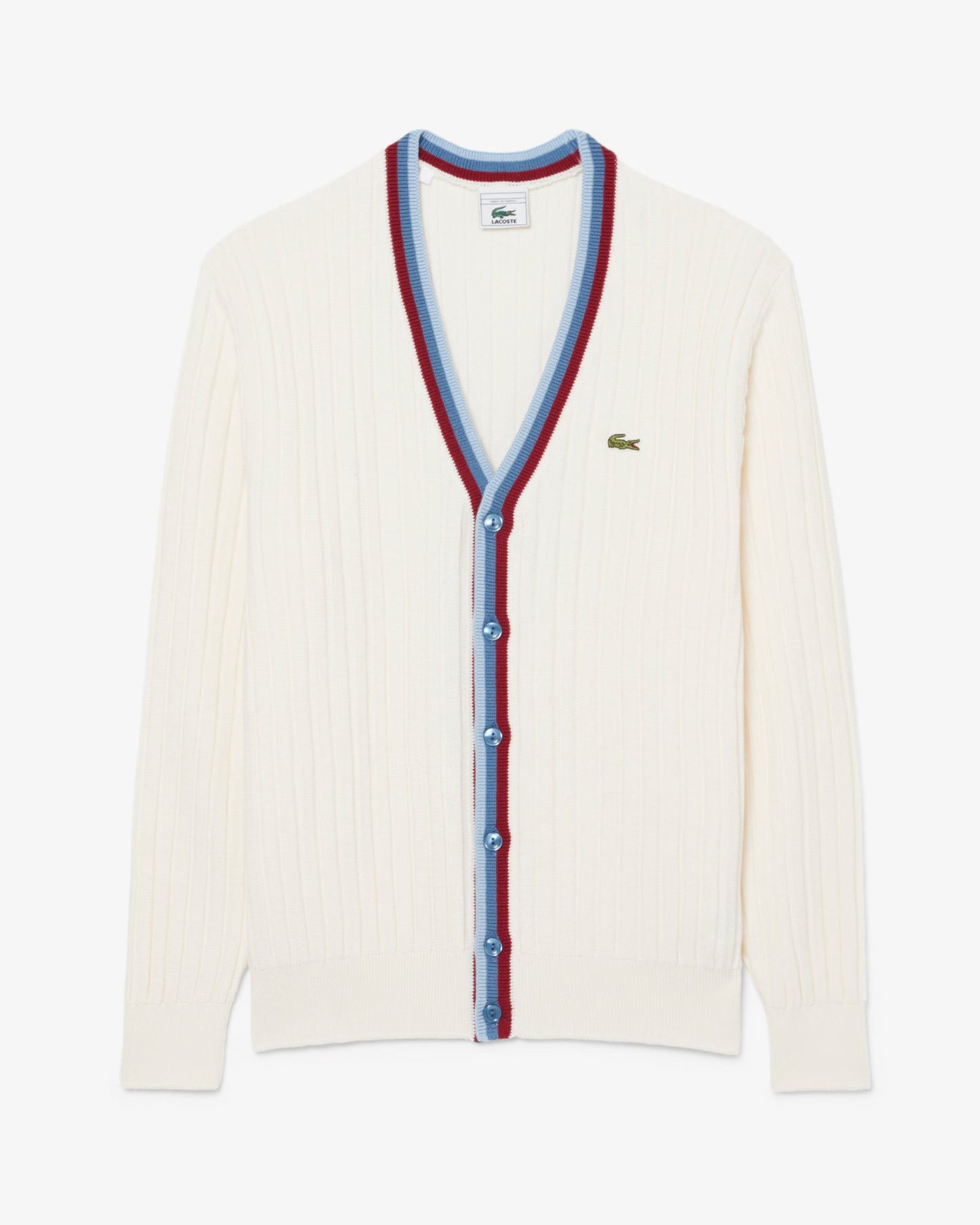 Cardigan con logo Lacoste Re-edition para hombre