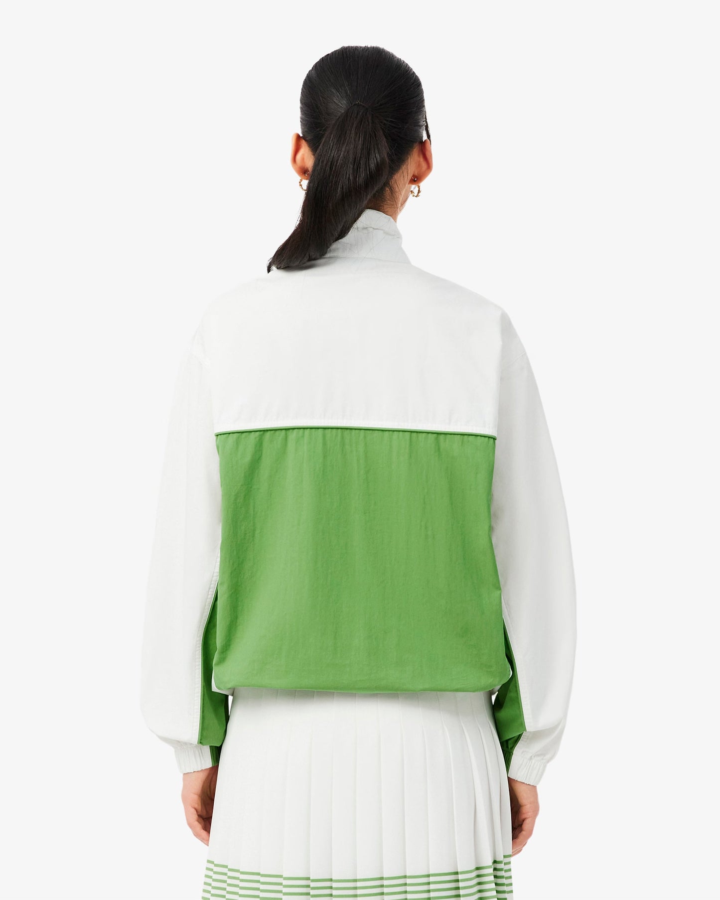 Chaqueta ligera con logo Relaxed Lacoste Re-edition para mujer