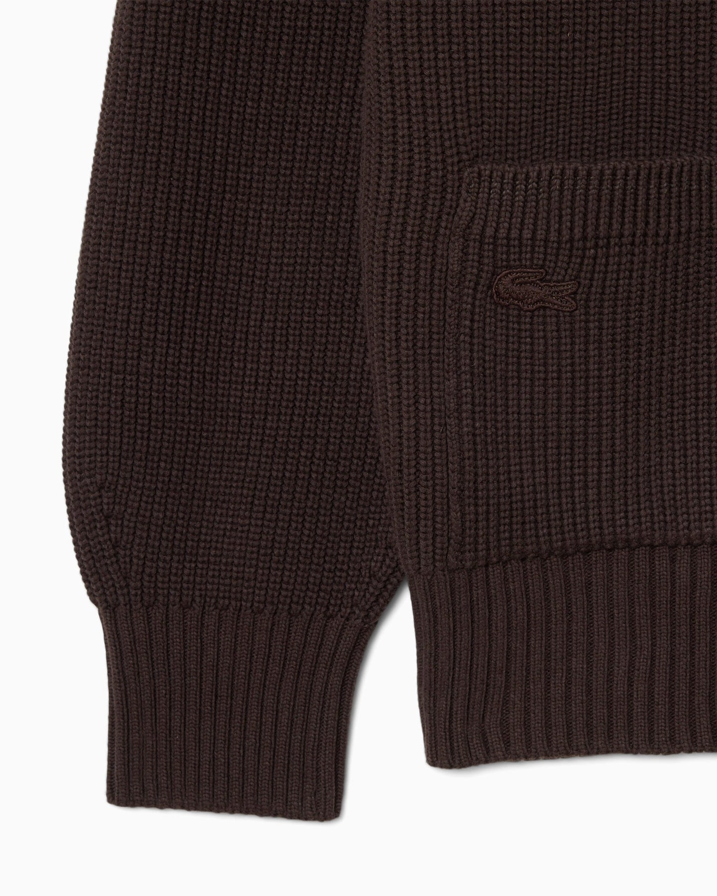 Cardigan con logo Relaxed Lacoste Retro para hombre