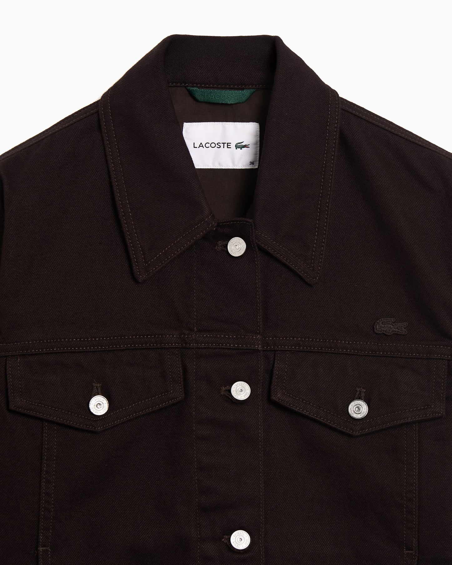 Chaqueta vaquera Slim Lacoste para mujer
