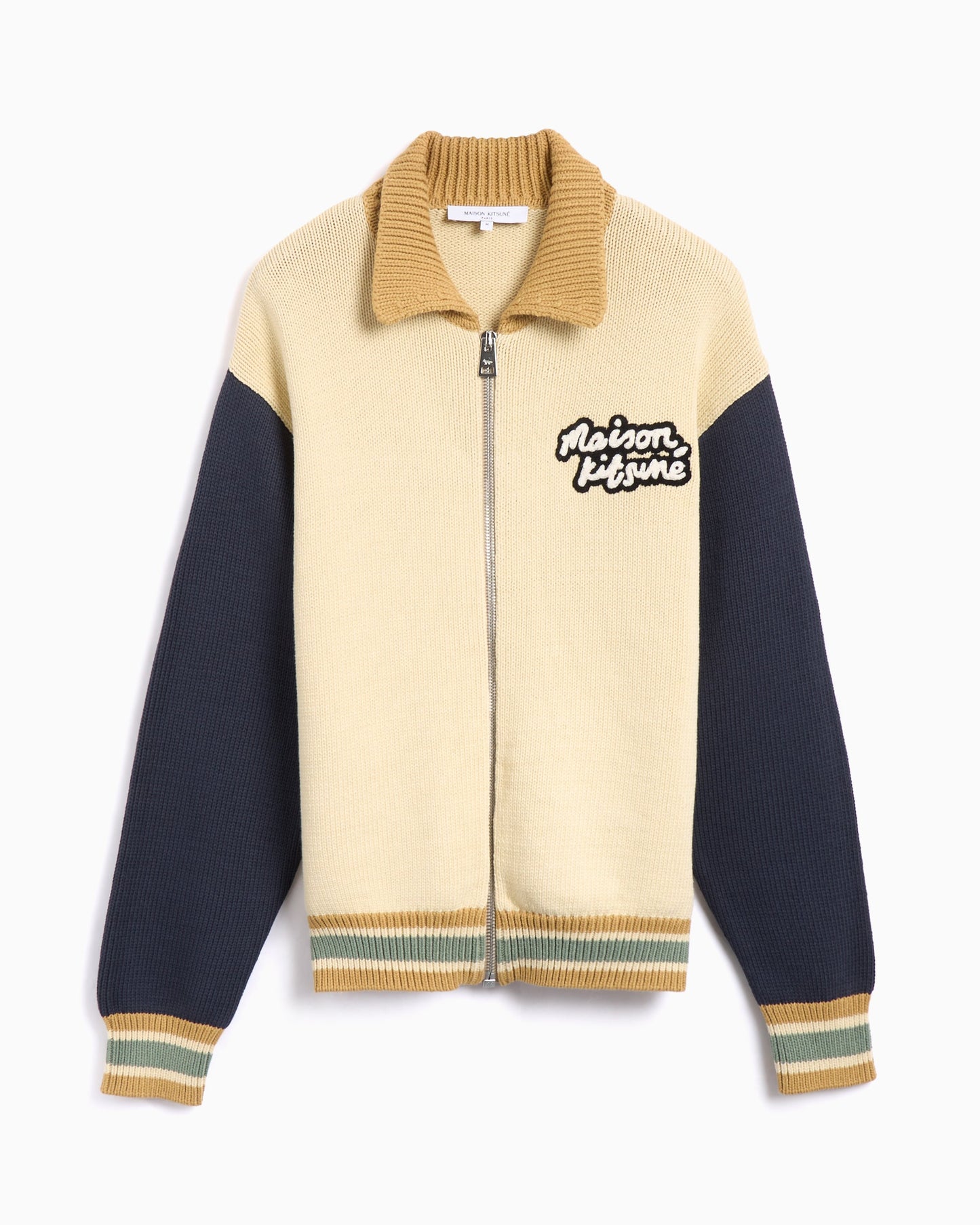 Cardigan Maison Kitsuné Maison Kitsuné Knitted College Men's Cardigan para hombre