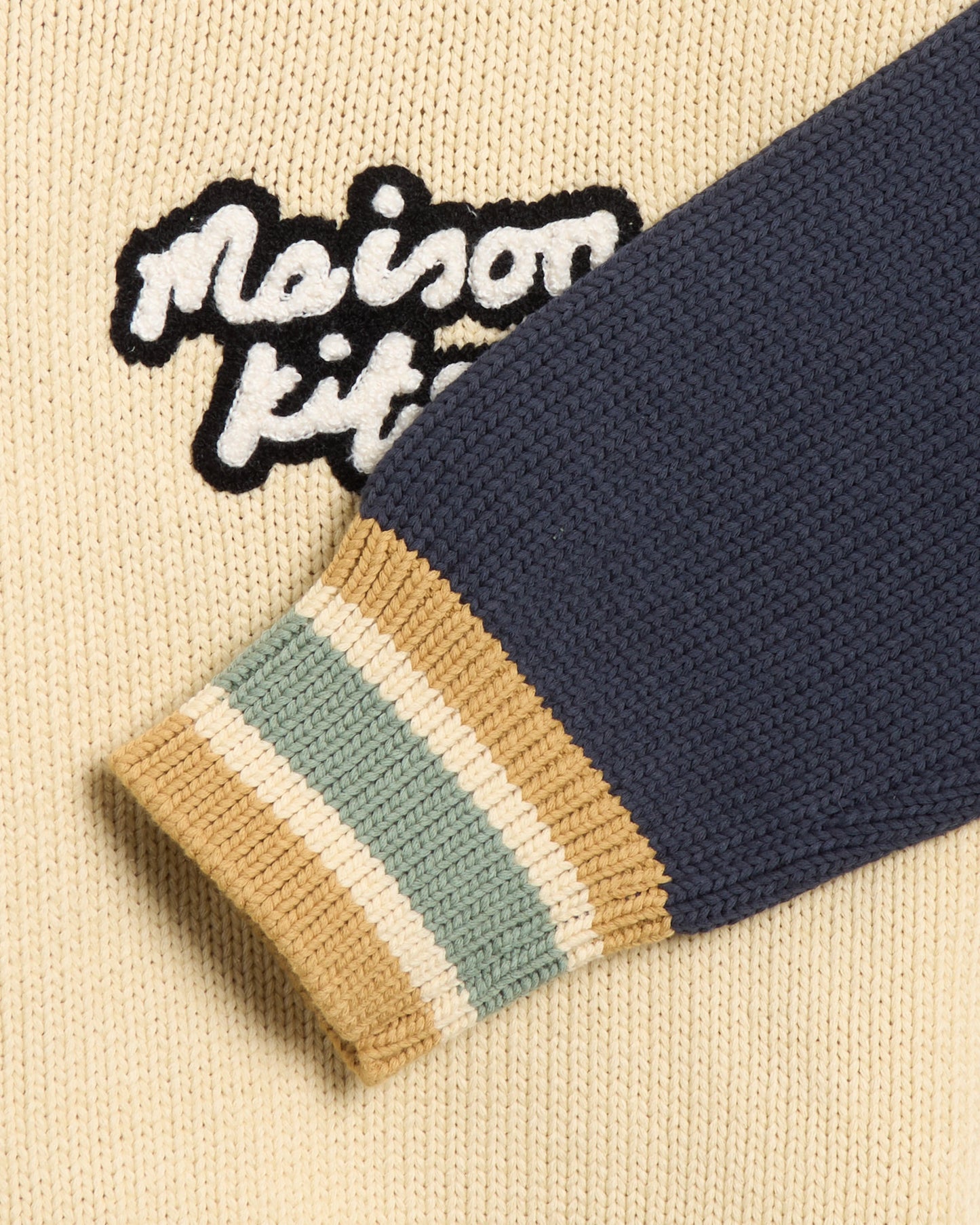 Cardigan Maison Kitsuné Maison Kitsuné Knitted College Men's Cardigan para hombre