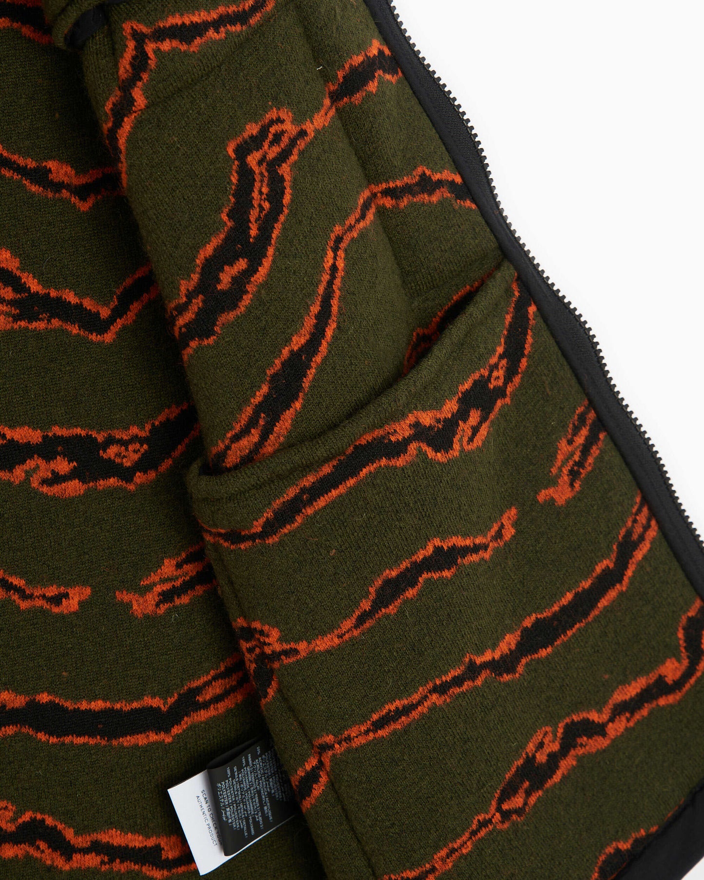 Chaleco Marcelo Burlon All Over Camou Pile Zip Men's Vest para hombre