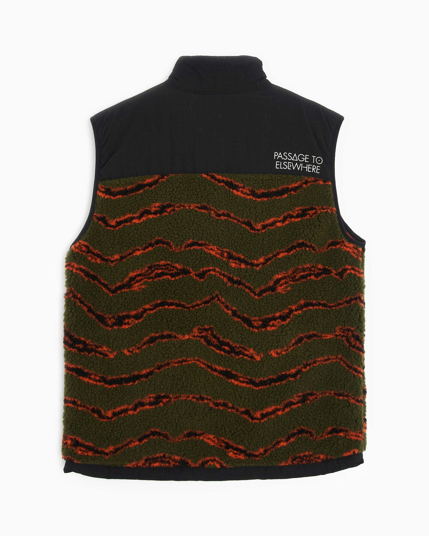 Chaleco Marcelo Burlon All Over Camou Pile Zip Men's Vest para hombre