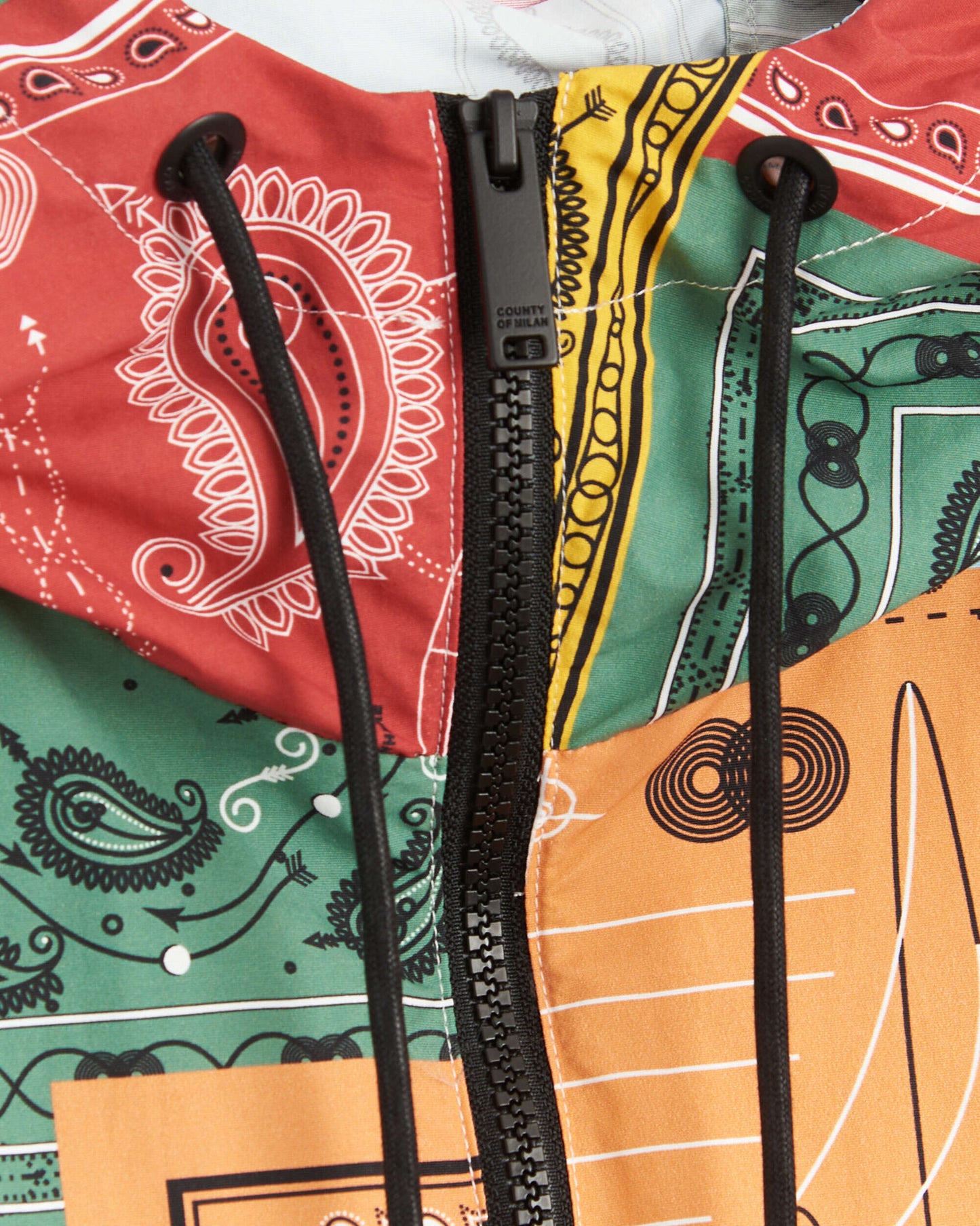 Chaqueta Marcelo Burlon Bandana Men's Allover Printed Anorak para hombre
