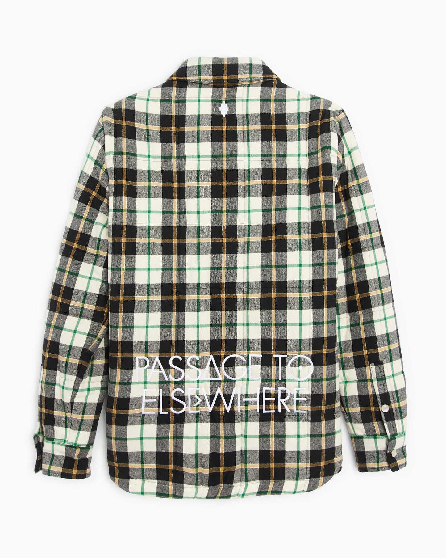 Sobrecamisa Marcelo Burlon Logo Cott Check Pad Men's Overshirt para hombre