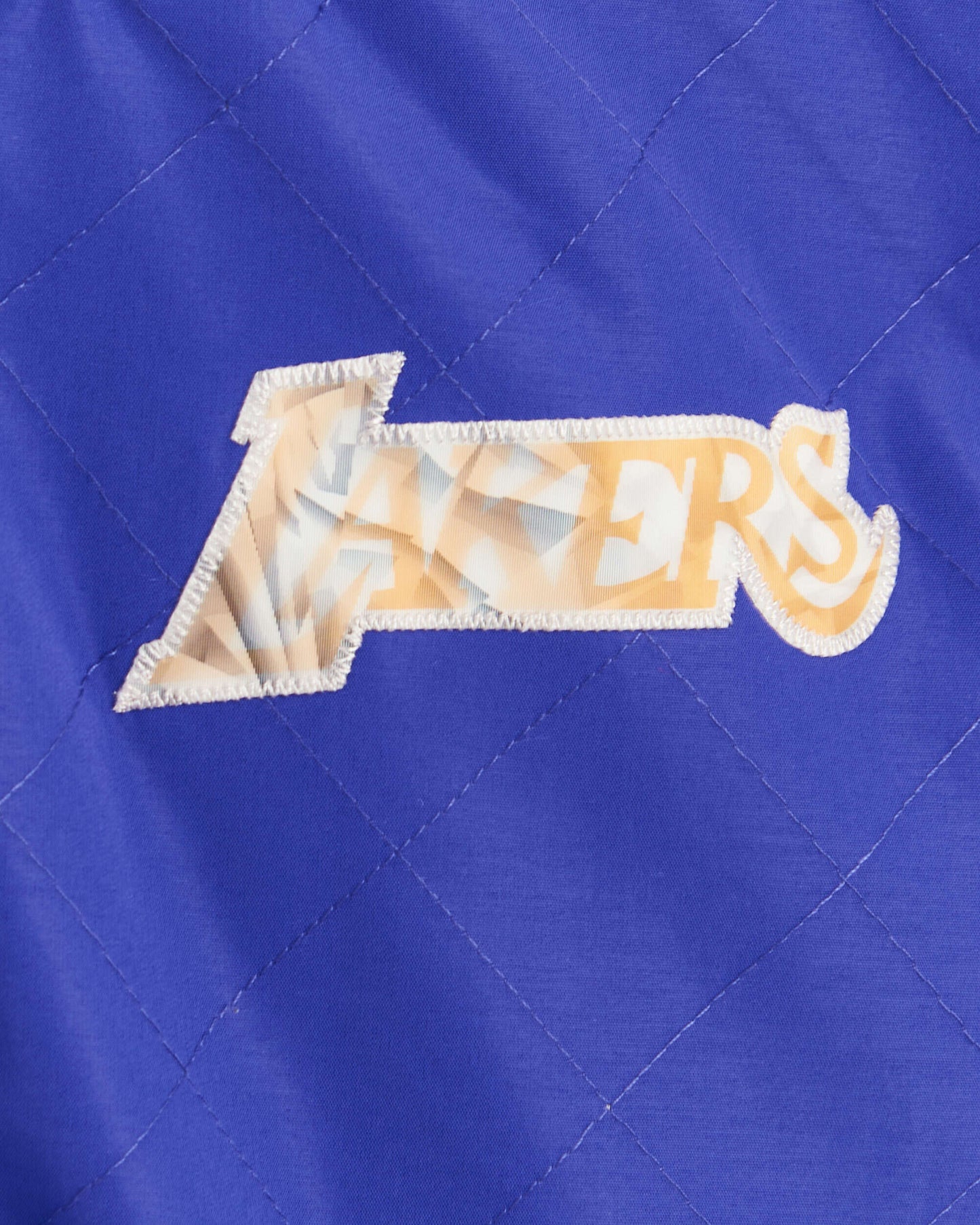 Chaqueta Mitchell & Ness 75th Anniversary Los Angeles Lakers Men's Warm Up Jacket para hombre