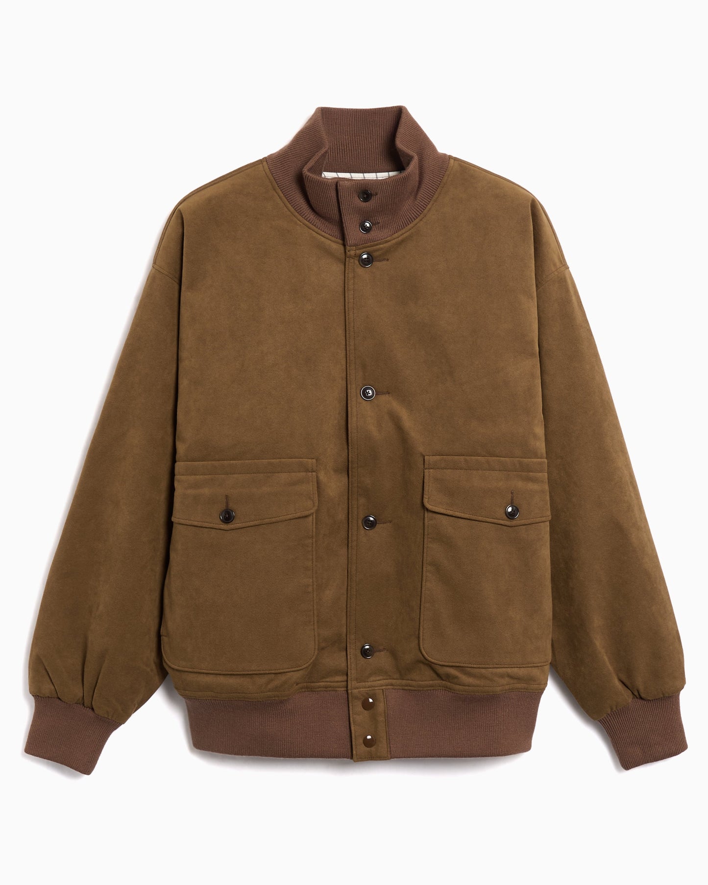 Chaqueta de cuero Relaxed nanamica Insulation Crew para hombre