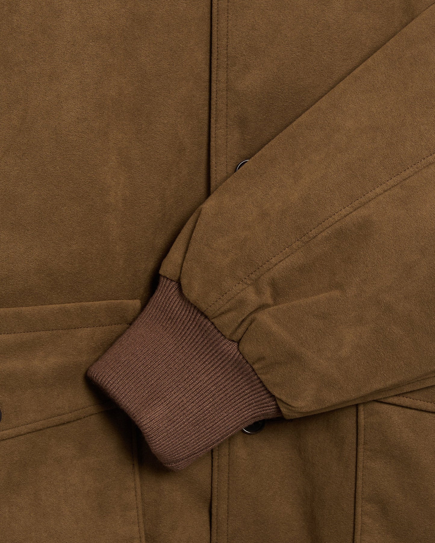 Chaqueta de cuero Relaxed nanamica Insulation Crew para hombre