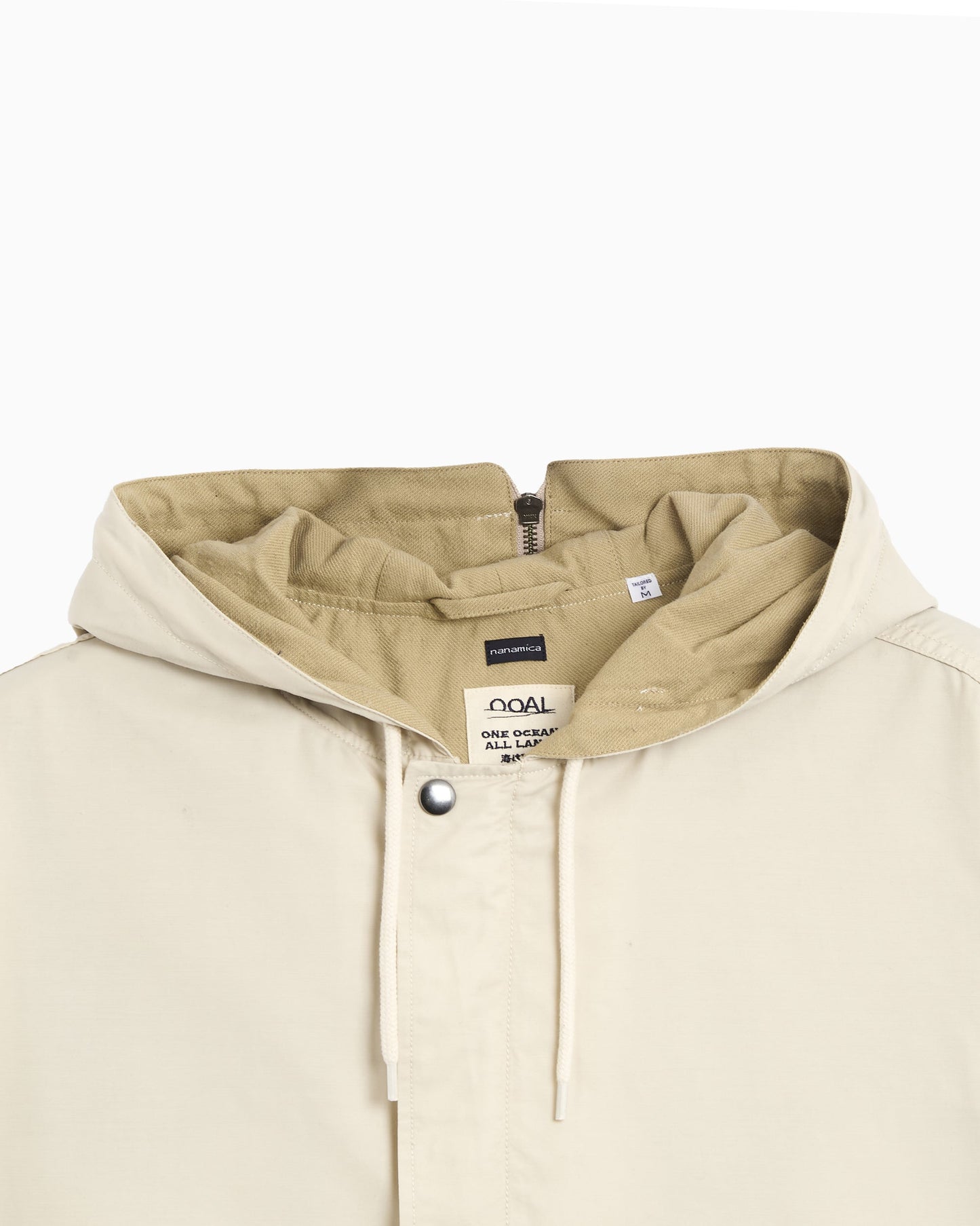 Chaqueta impermeable Oversize nanamica Nylon Twill para hombre