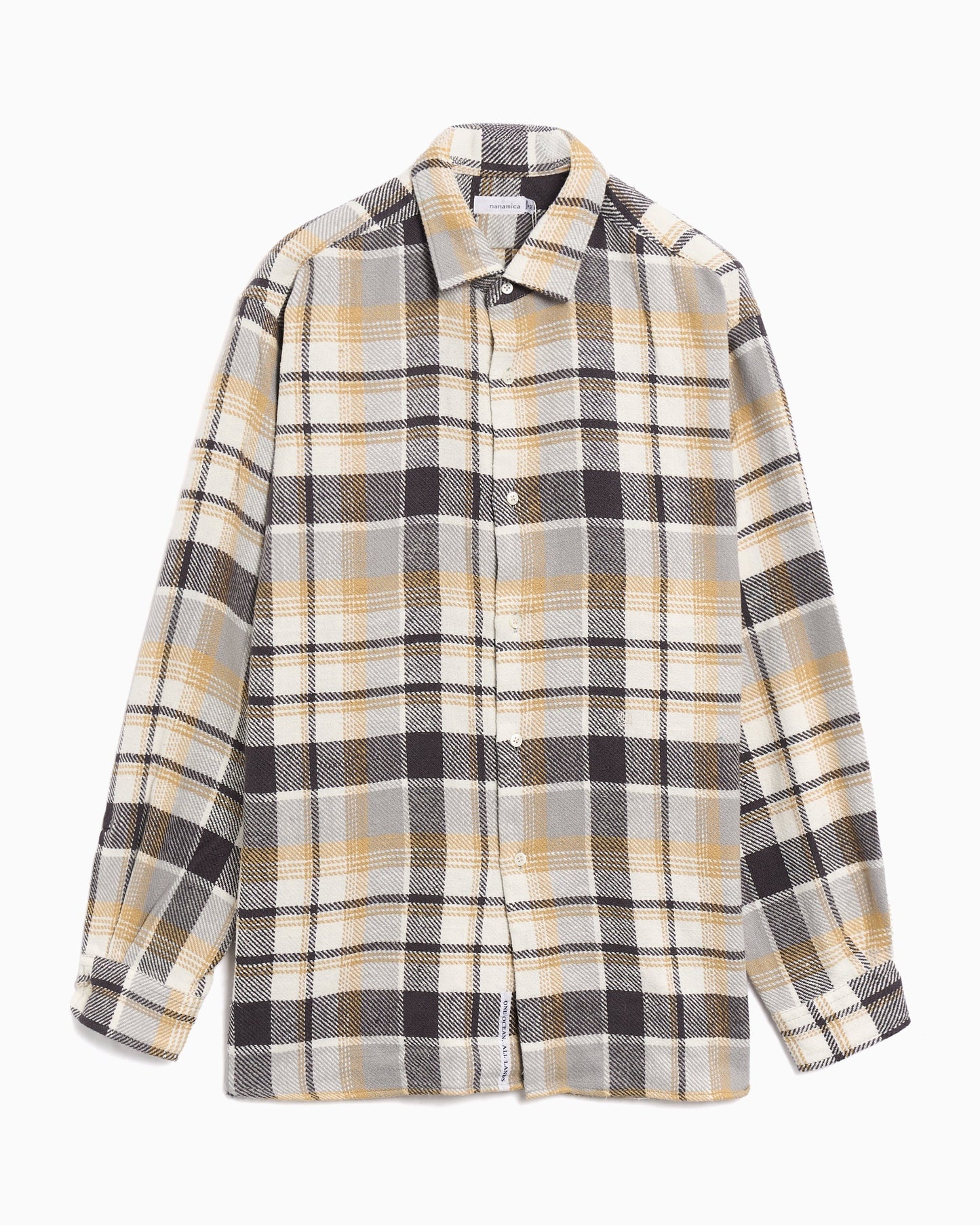 Sobrecamisa de cuadros Relaxed nanamica para hombre