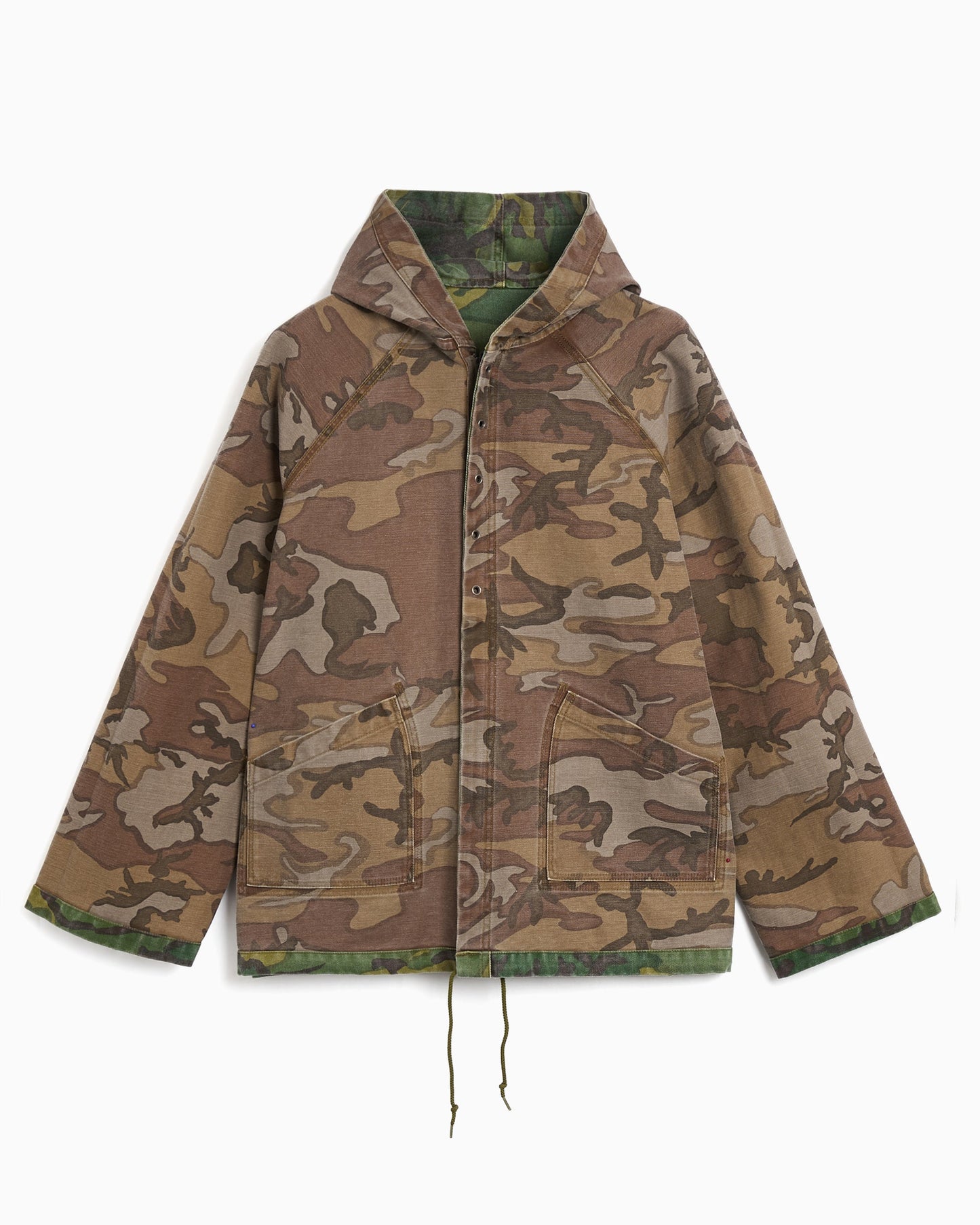 Chaqueta ligera camuflaje Relaxed Reversible Needles para hombre